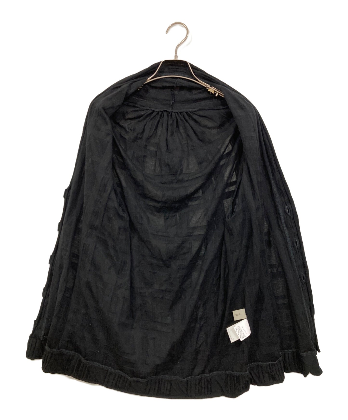 [Pre-owned] YOHJI YAMAMOTO INTARSIA PLAID JQ CARDIGAN FS-T35-076