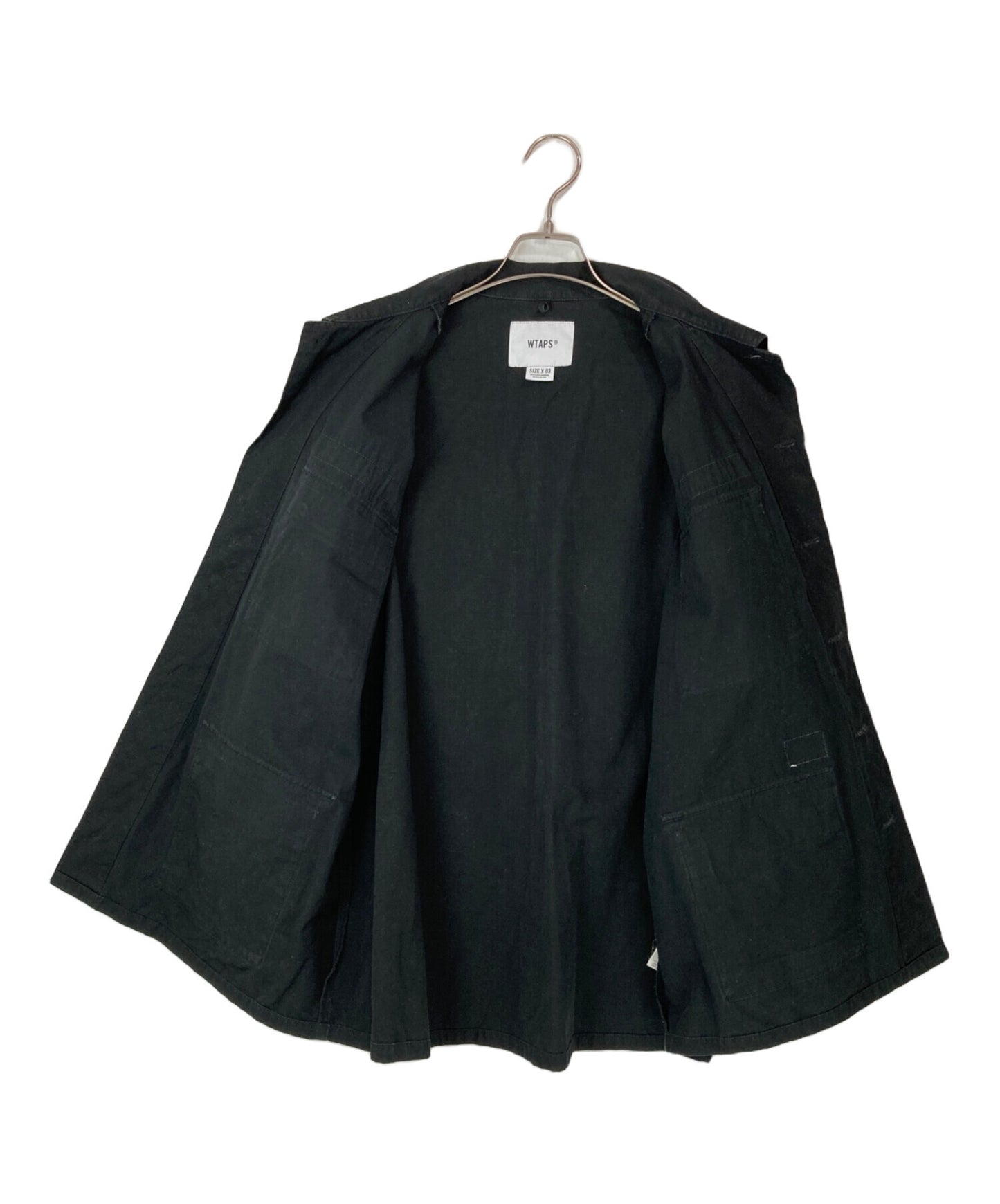 [Pre-owned] WTAPS 21SS JUNGLE 02/LS/COTTON.RIPSTOP/Jungle 02 Cotton Ripstop 211WVDT-SHM03