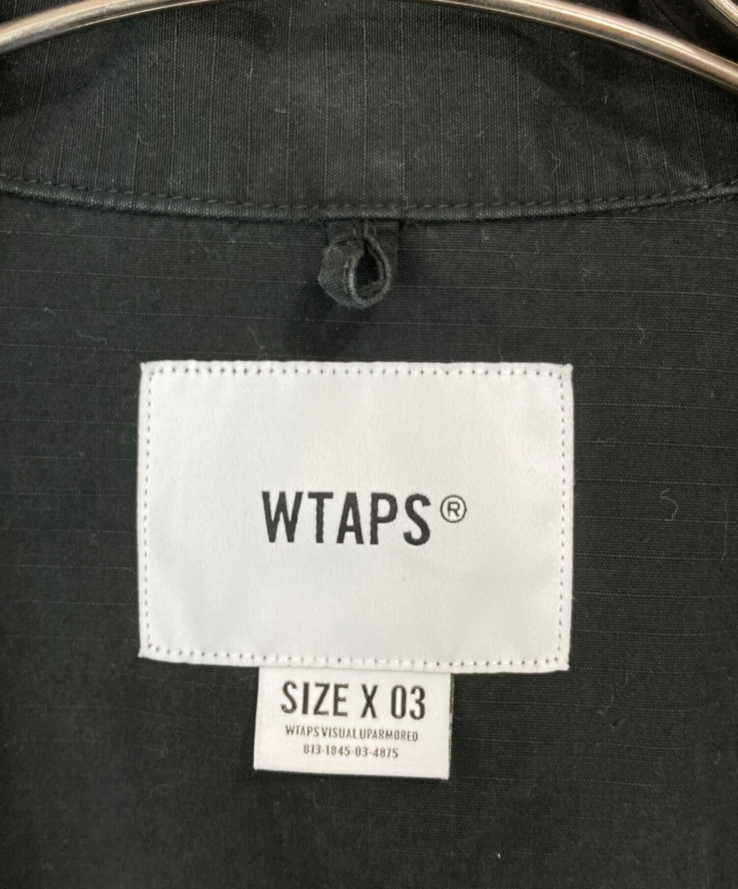 [Pre-owned] WTAPS 21SS JUNGLE 02/LS/COTTON.RIPSTOP/Jungle 02 Cotton Ripstop 211WVDT-SHM03