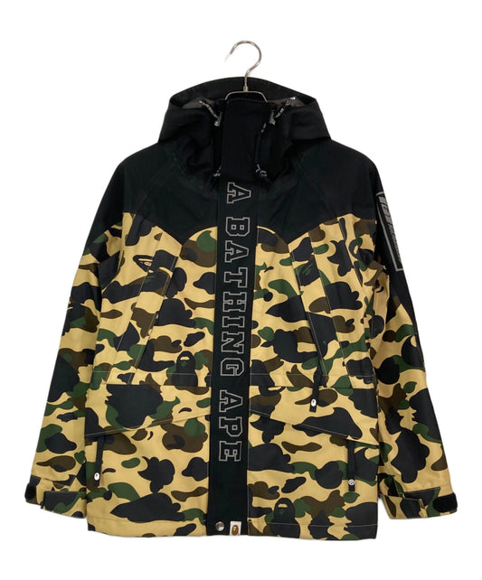 [Pre-owned] A BATHING APE 1ST CAMO SNOWBOARD JACKET/1St Camo Snowboard Jacket 001hjf701003x