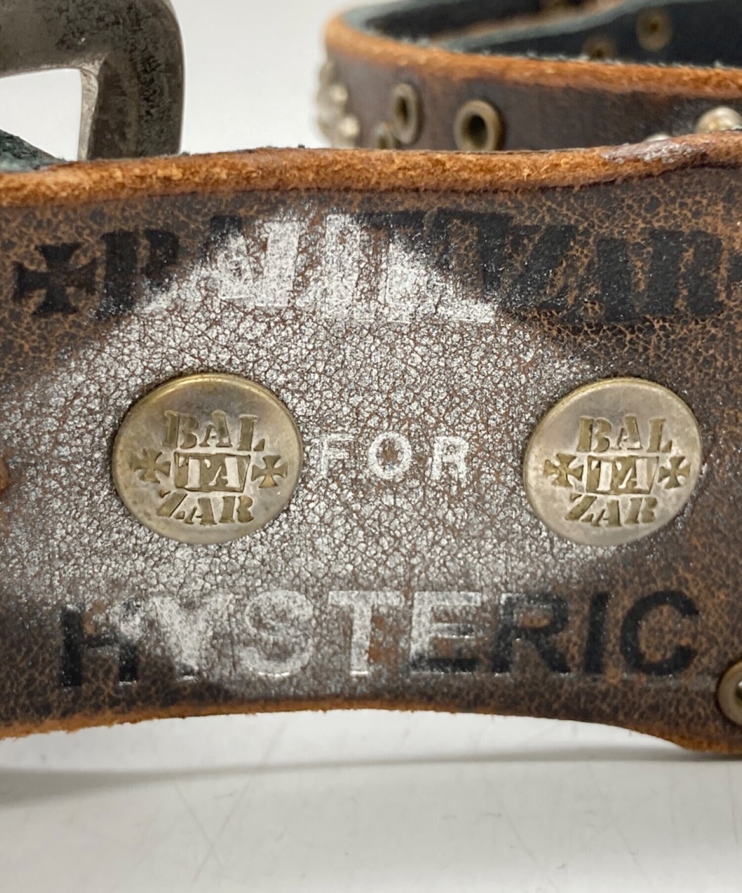 [Pre-owned] Hysteric Glamour Studded leather belt
