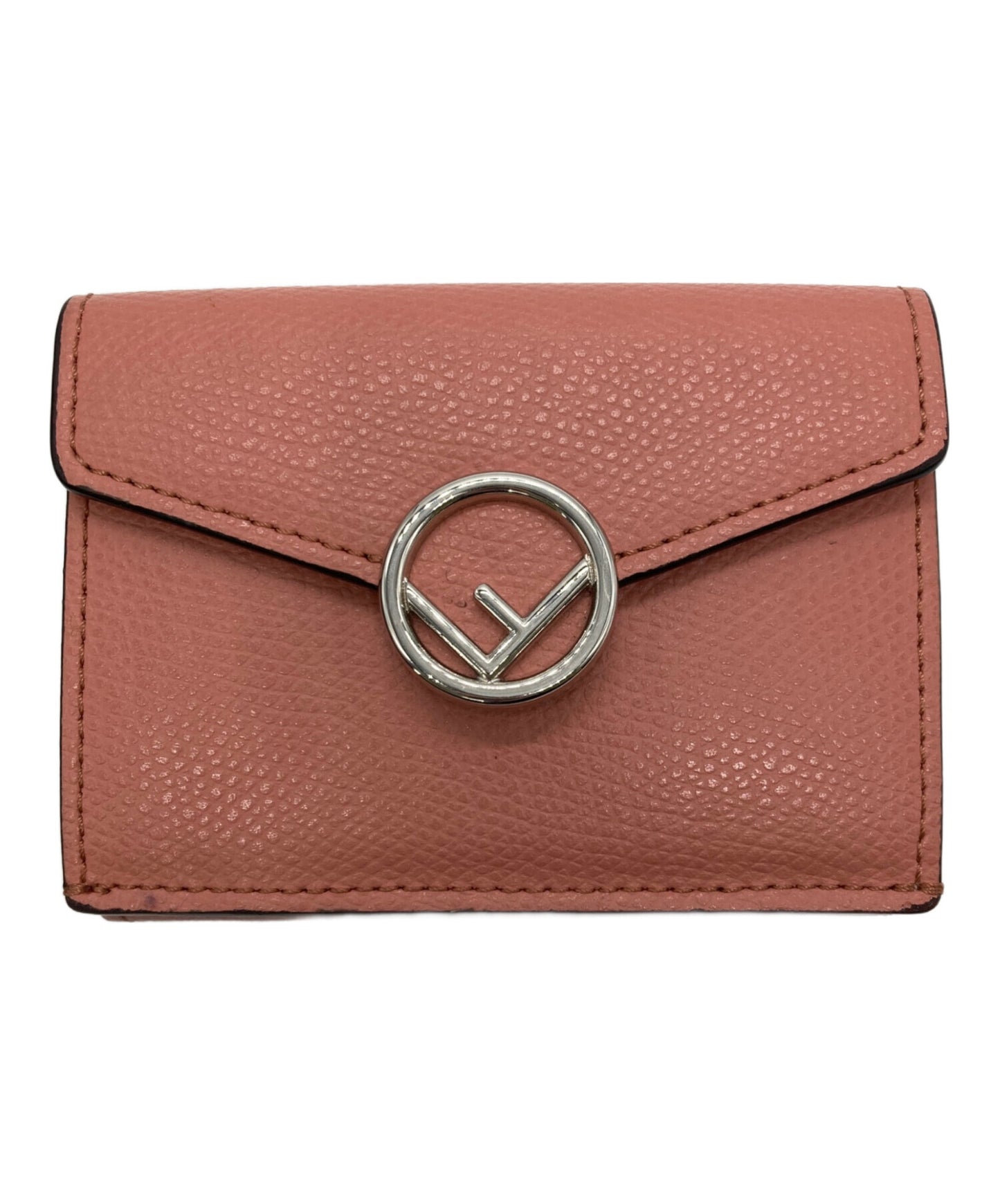 [Pre-owned] FENDI F F Fendi Trifold Wallet 8m0395-a18b-189-3260