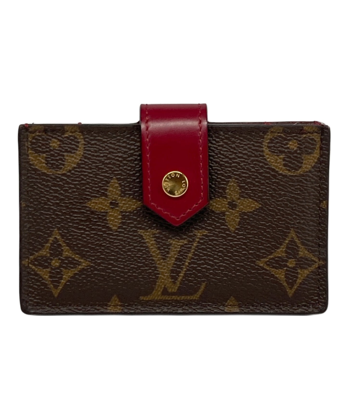 [Pre-owned] LOUIS VUITTON (credit) card case M69762