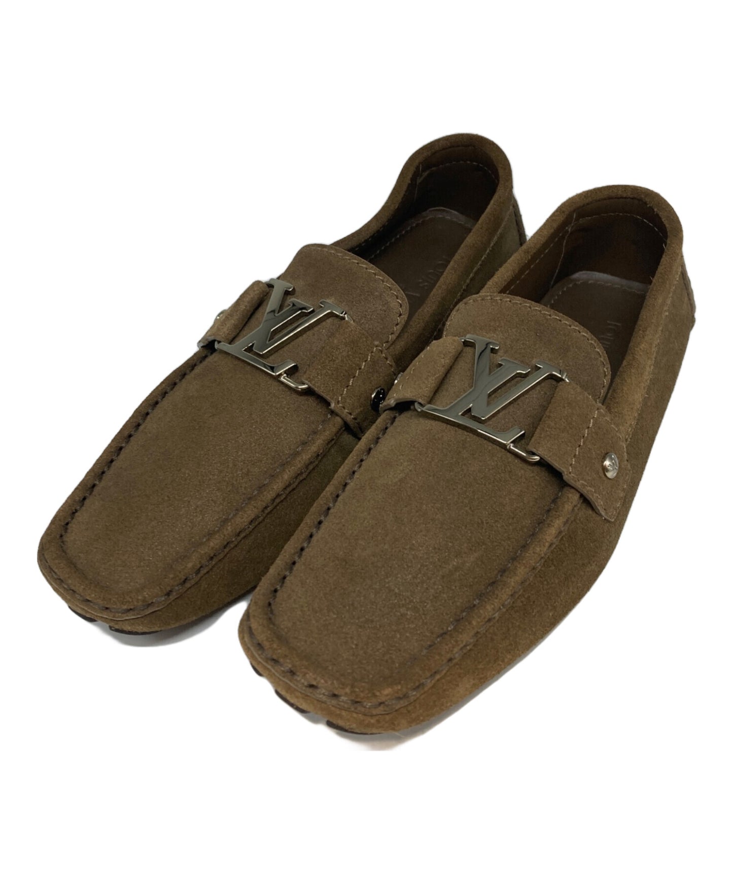[Pre-owned] LOUIS VUITTON Suede Driving Shoes