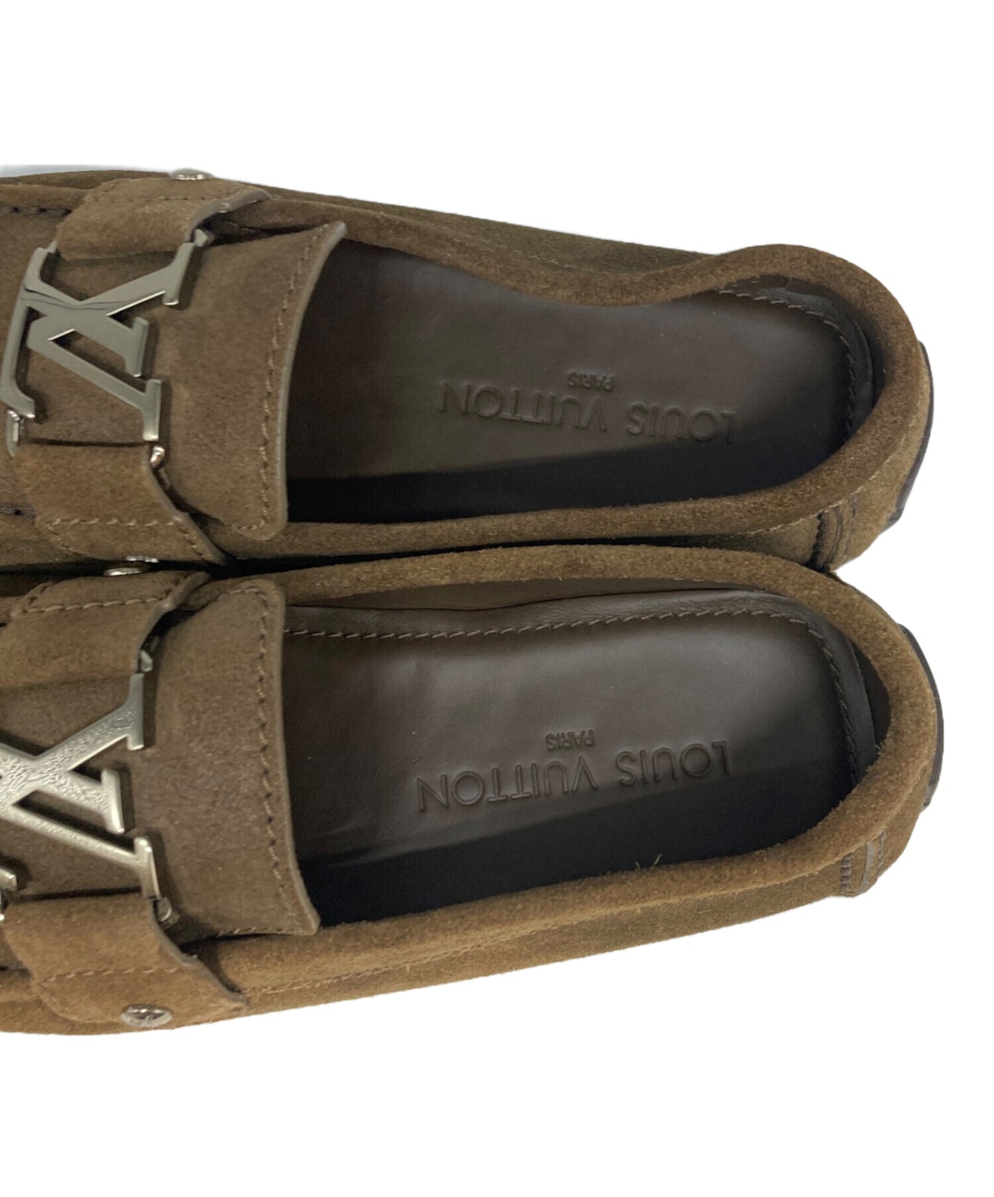 [Pre-owned] LOUIS VUITTON Suede Driving Shoes
