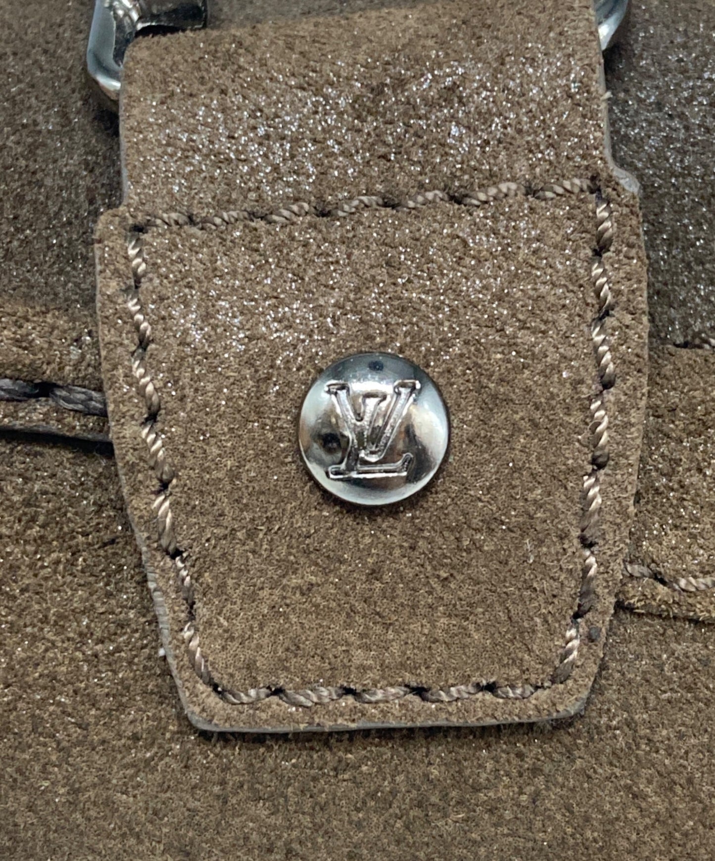 [Pre-owned] LOUIS VUITTON Suede Driving Shoes