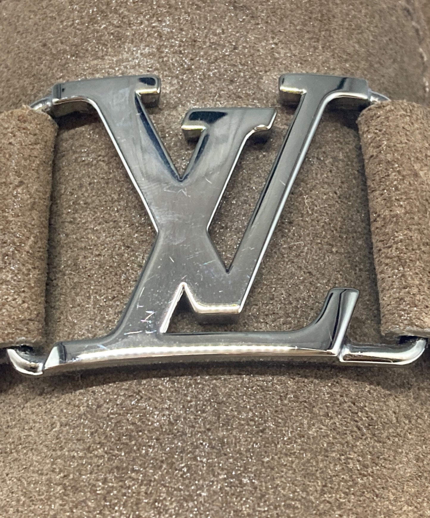 [Pre-owned] LOUIS VUITTON Suede Driving Shoes