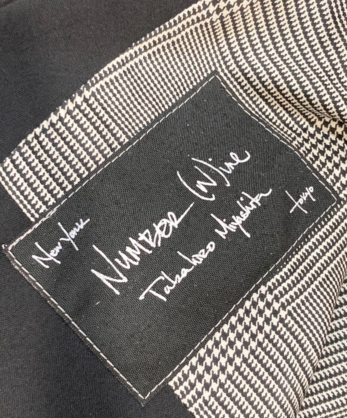 [Pre-owned] NUMBER (N)INE Cutoff Wool Gilet