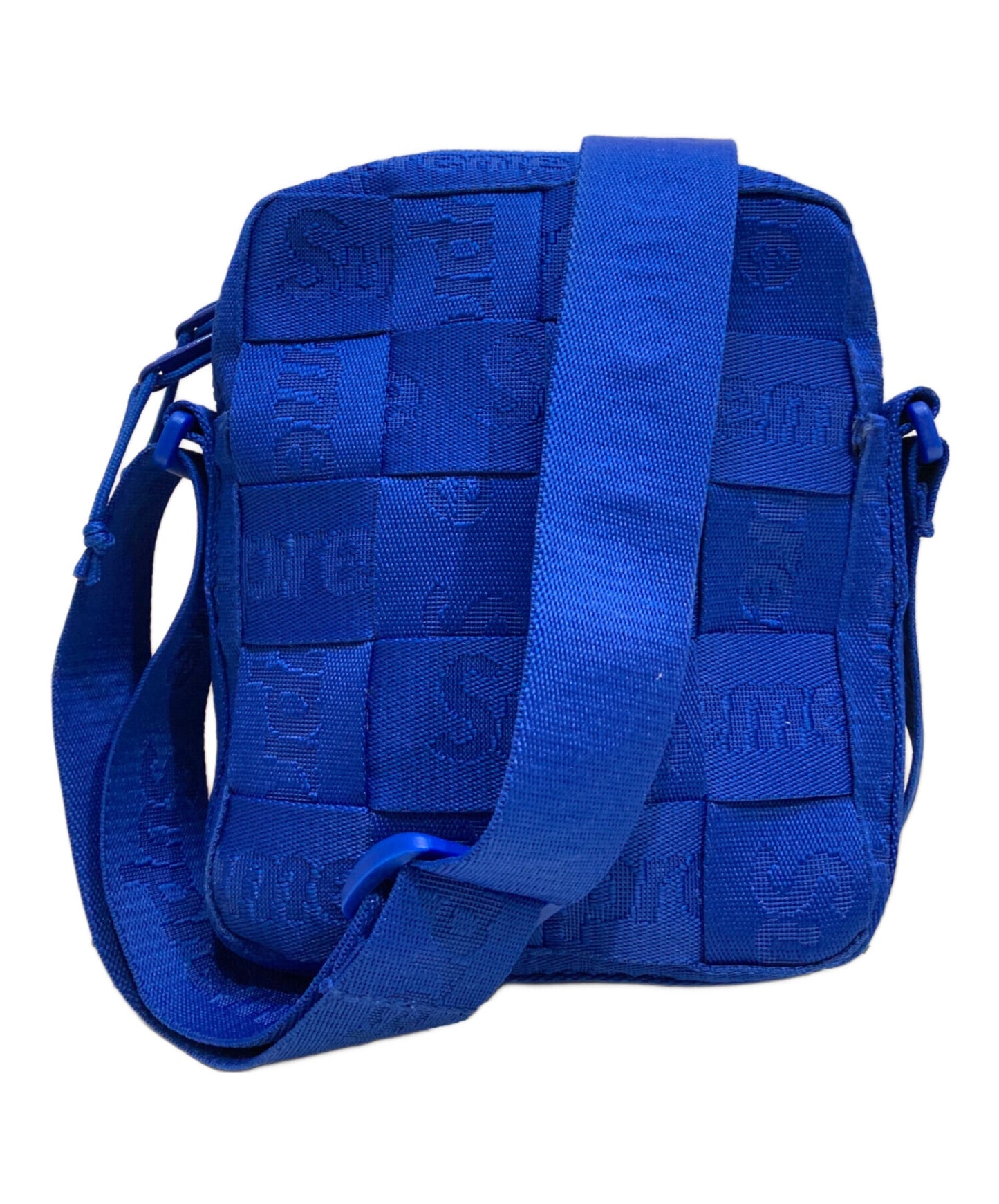 [Pre-owned] SUPREME Woven Shoulder Bag Royal