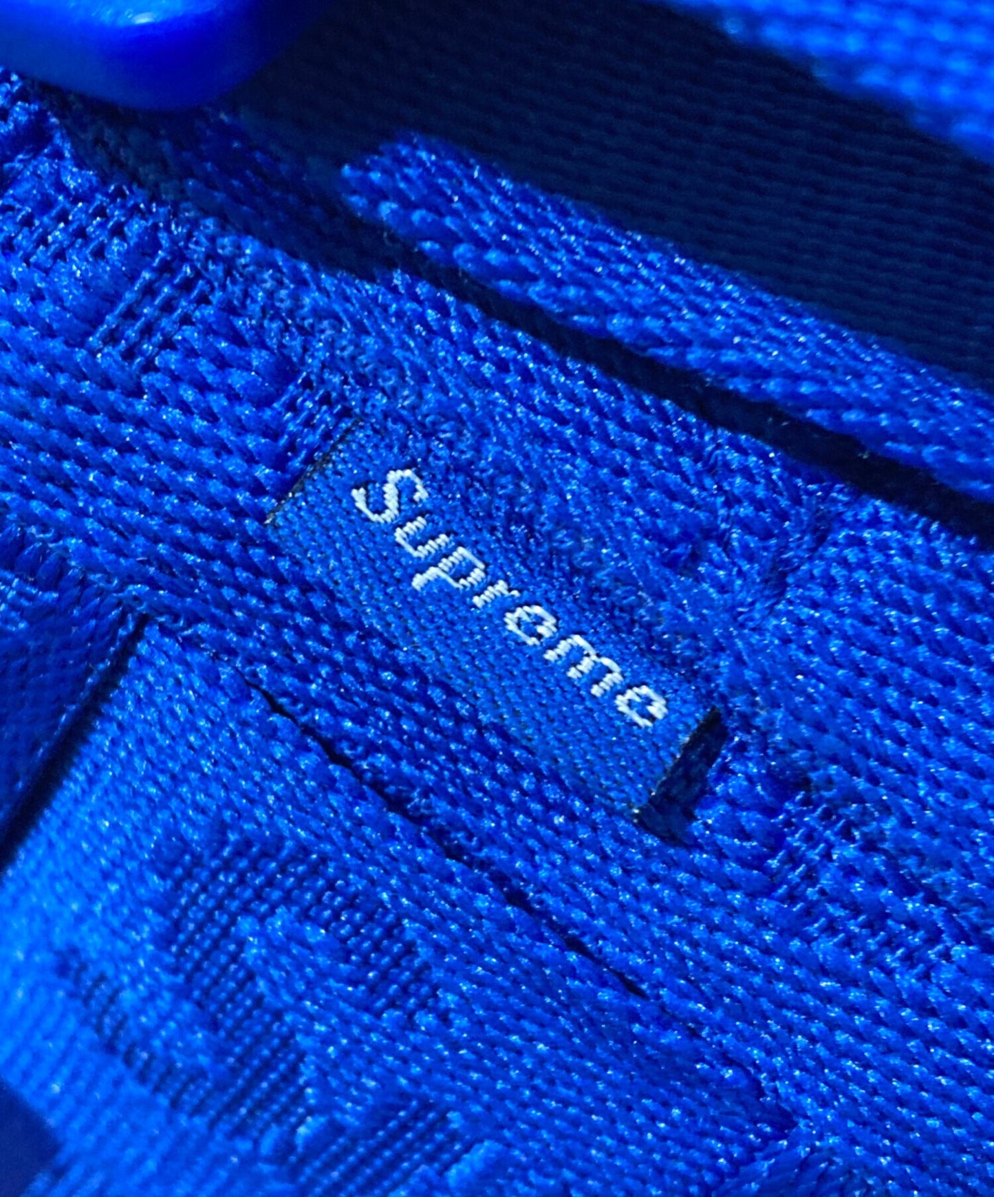 [Pre-owned] SUPREME Woven Shoulder Bag Royal