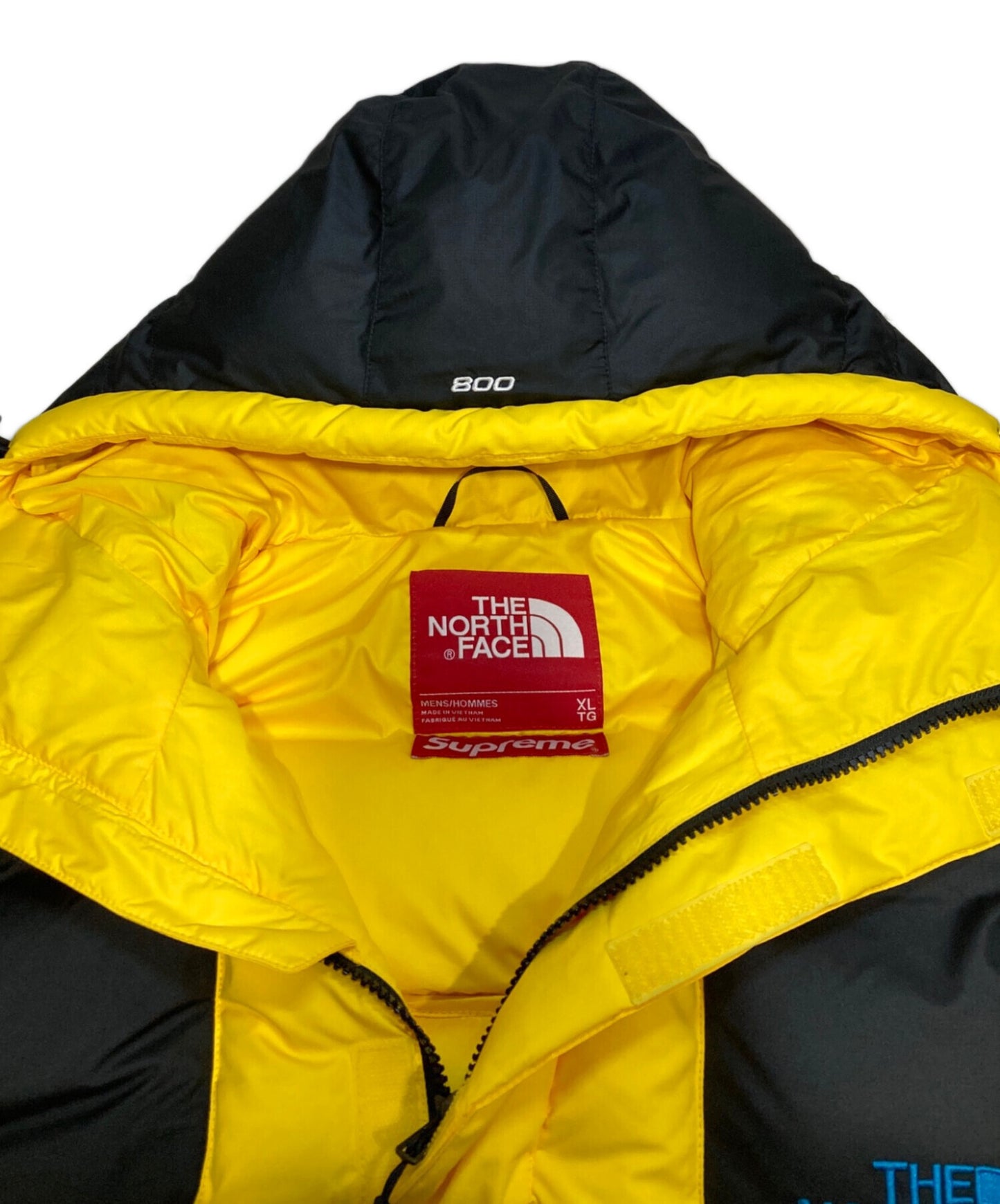 [Pre-owned] SUPREME 800-Fill Half Zip Hooded Pullover ND52205I