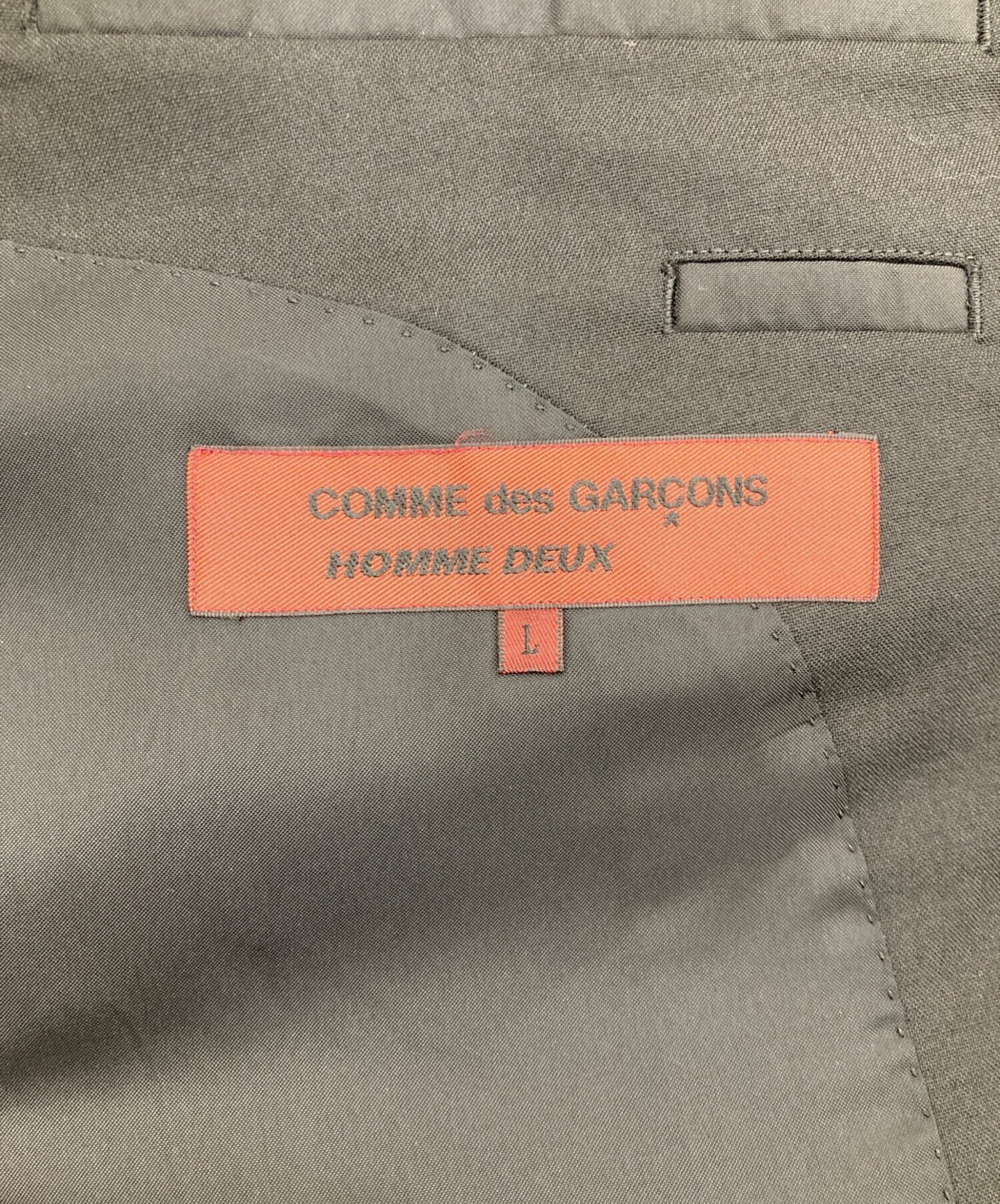 [Pre-owned] COMME des GARCONS HOMME DEUX suit which can be worn as a set-up DO-J025