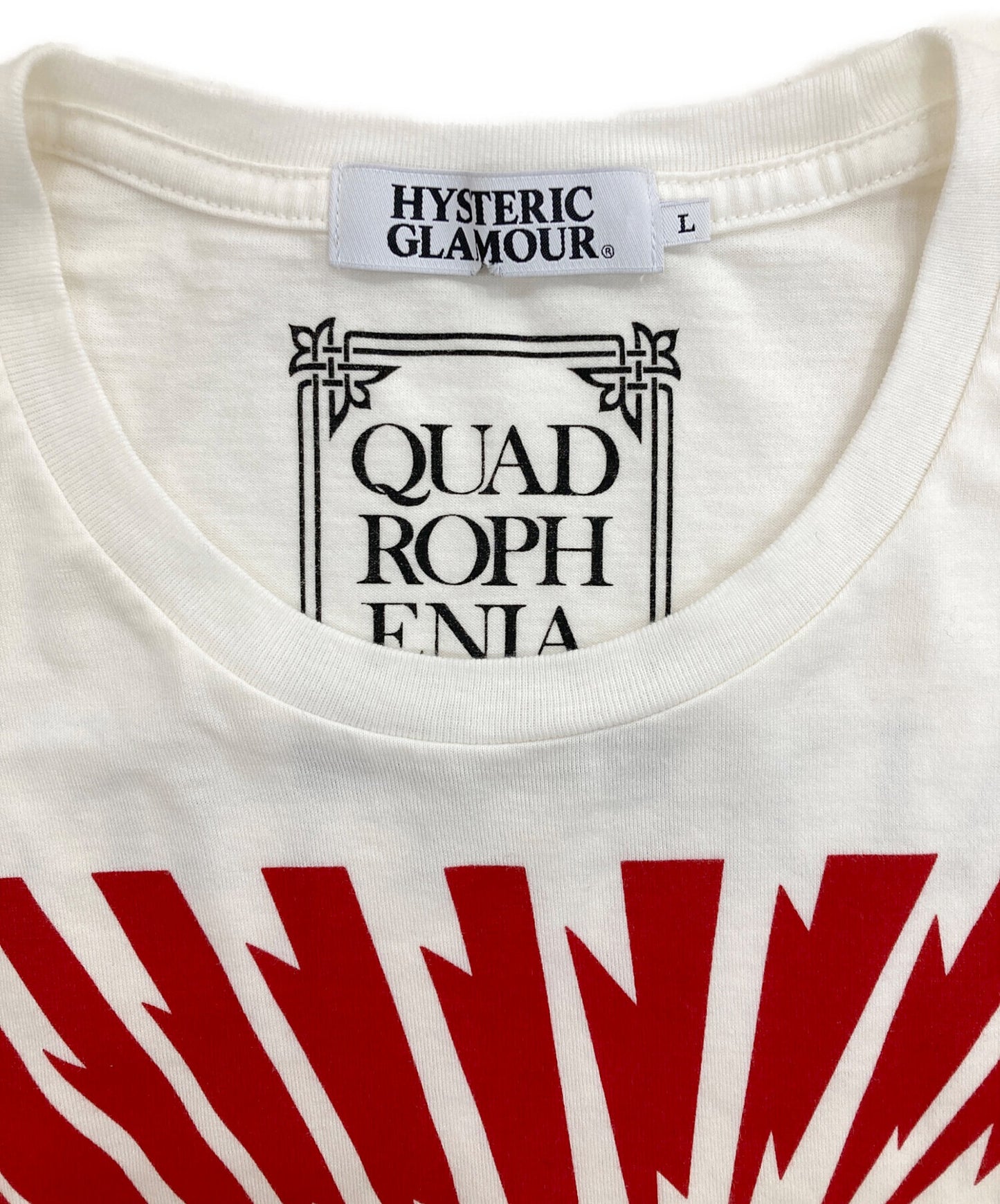 [Pre-owned] Hysteric Glamour printed T-shirt 4CT-5693