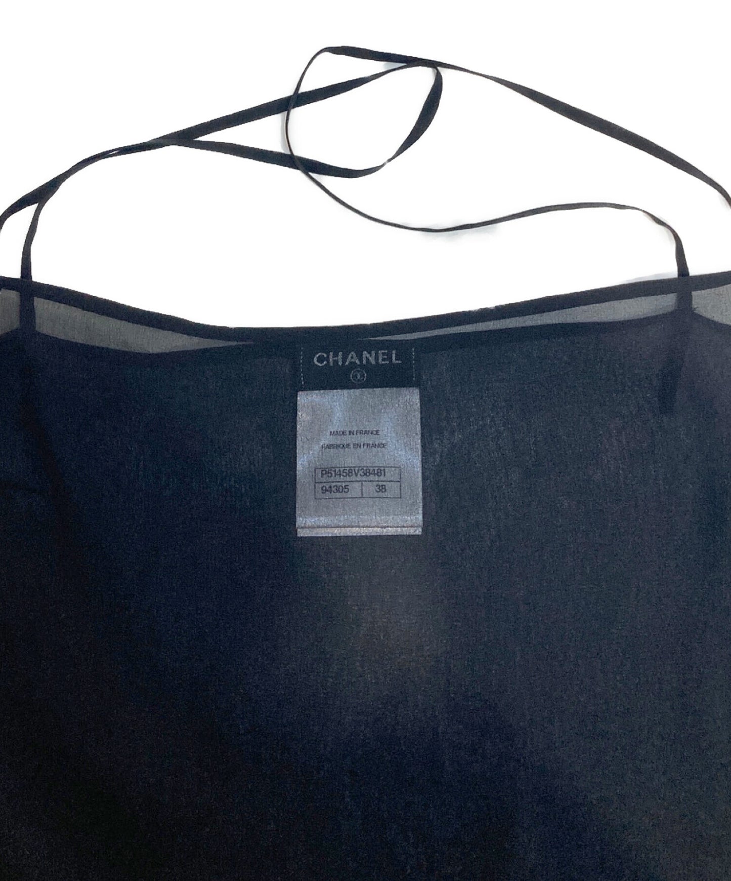 [Pre-owned] CHANEL cutwork cardigan P51458V38481