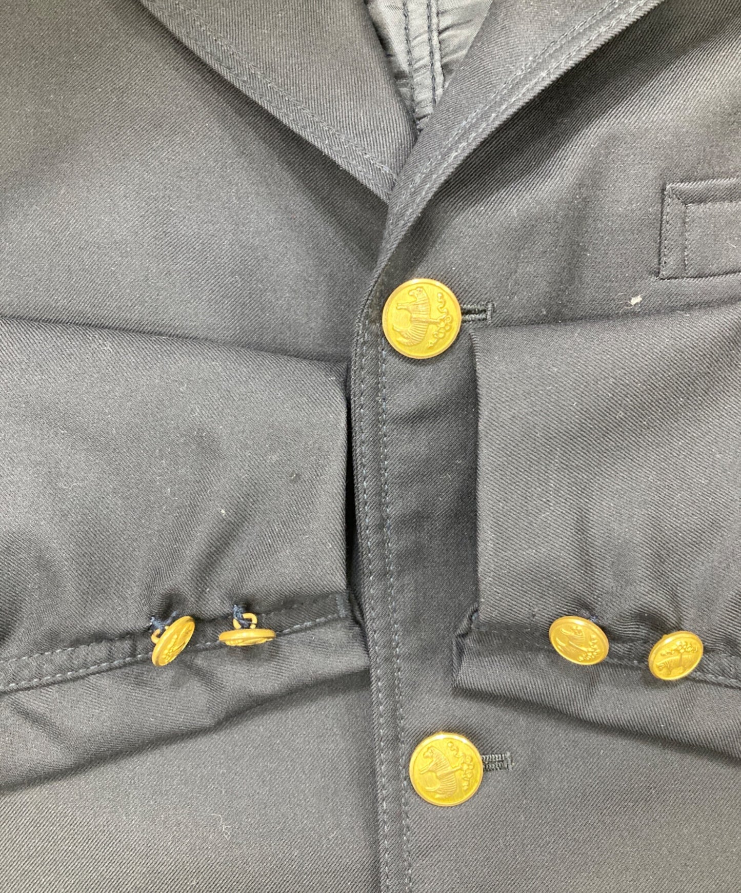 [Pre-owned] COMME des GARCONS JUNYA WATANABE MAN navy-blue blazer WB-J003