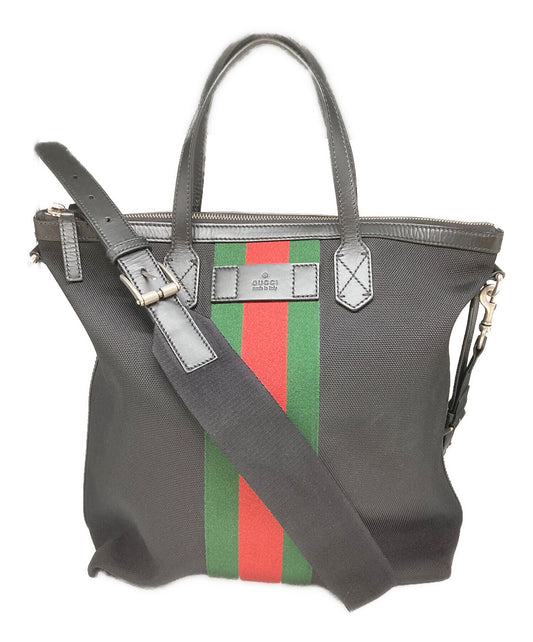 [Pre-owned] GUCCI 2way canvas tote bag 619751