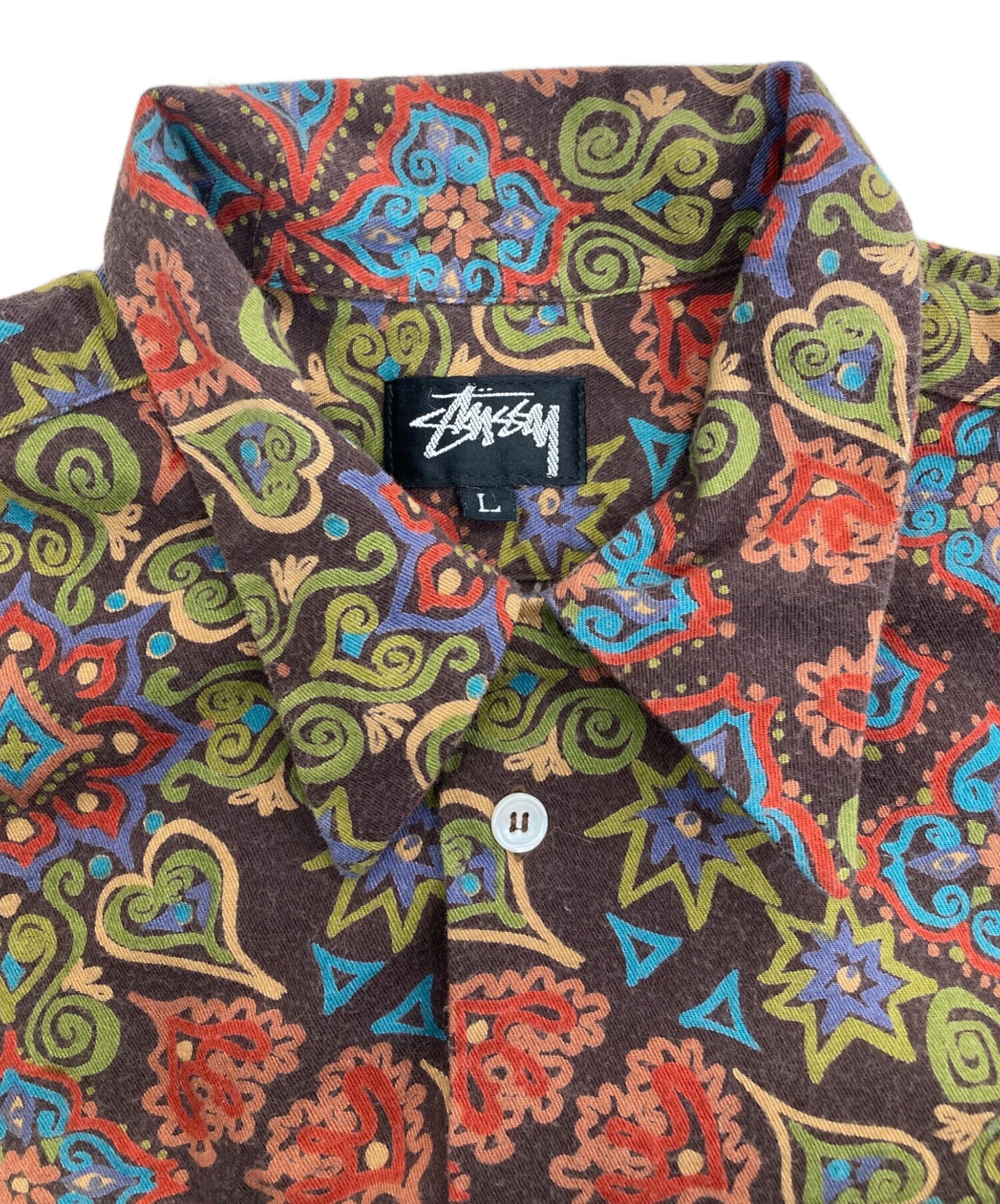 [Pre-owned] stussy Open Collar Shirt