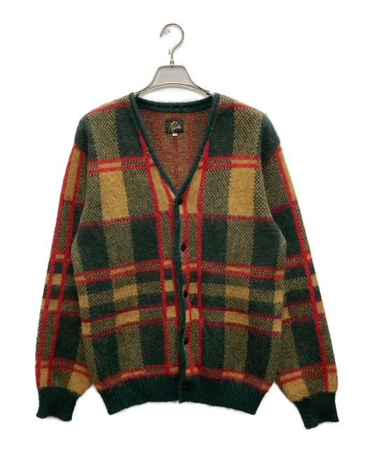 [Pre-owned] Needles Tartan Mohair Cardigan LQ273