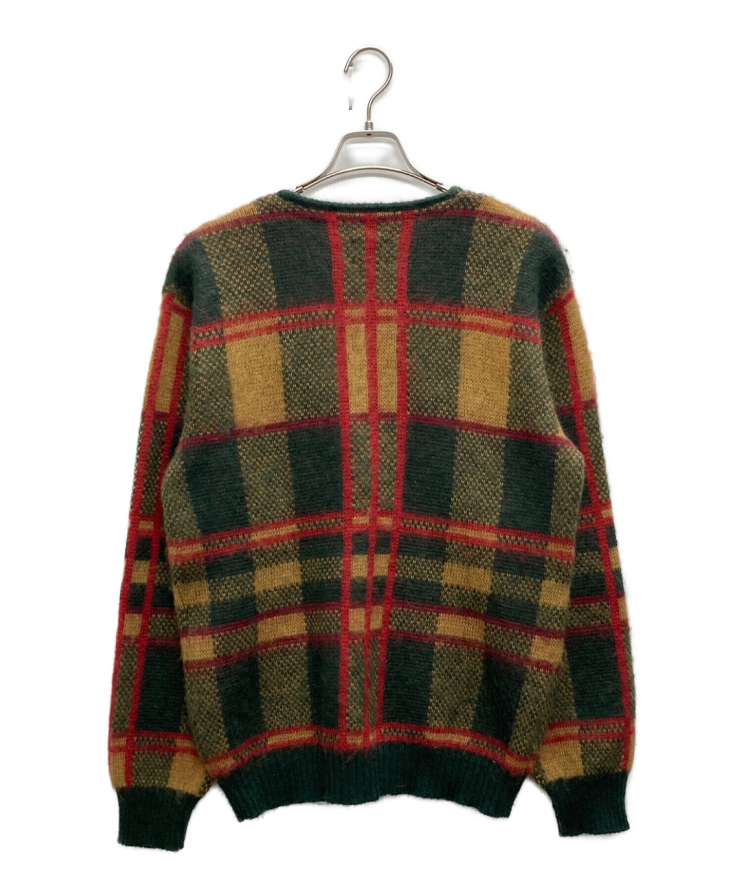 [Pre-owned] Needles Tartan Mohair Cardigan LQ273