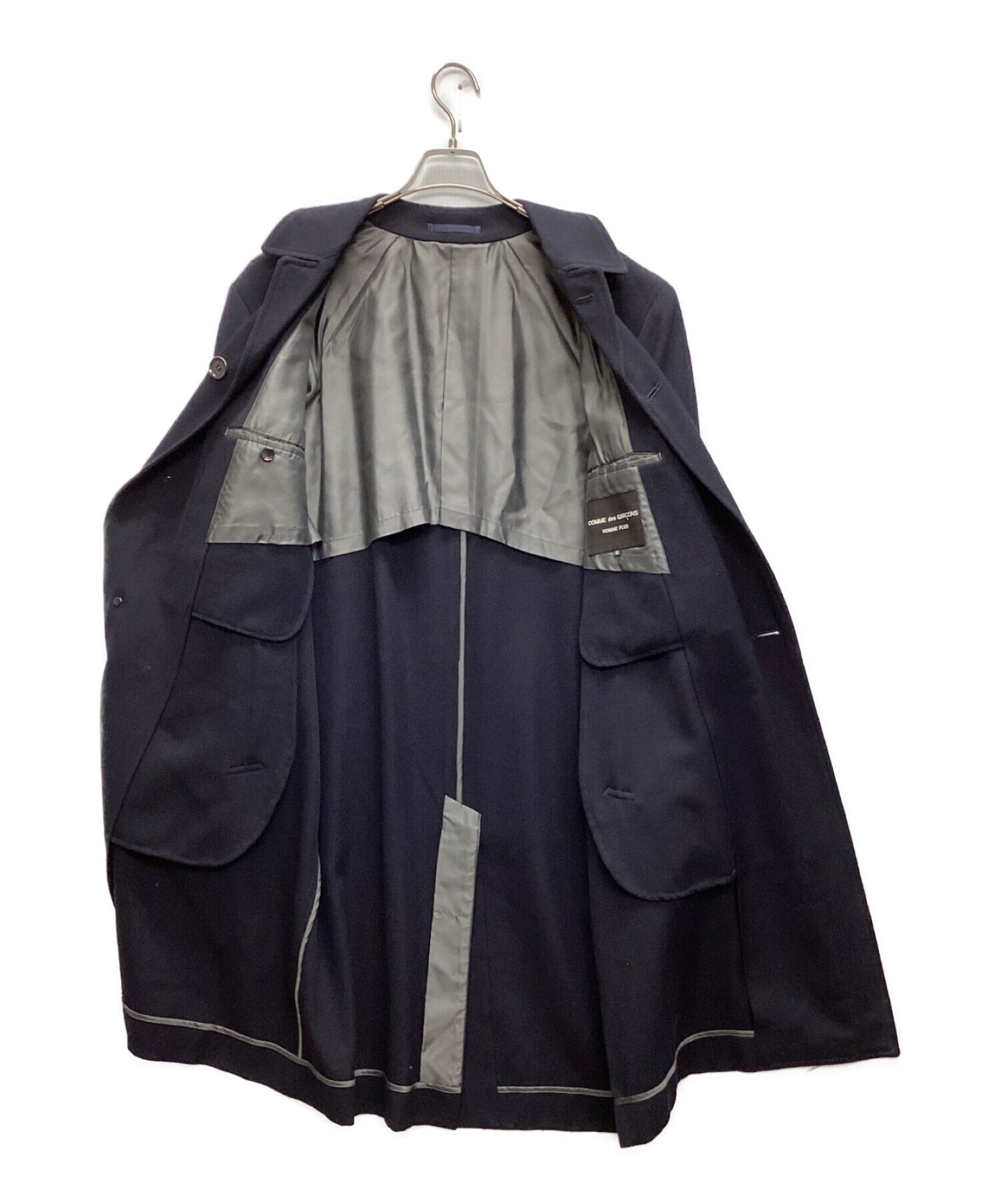 [Pre-owned] COMME des GARCONS HOMME PLUS Wool Gabardine Chester Coat PC-04010M