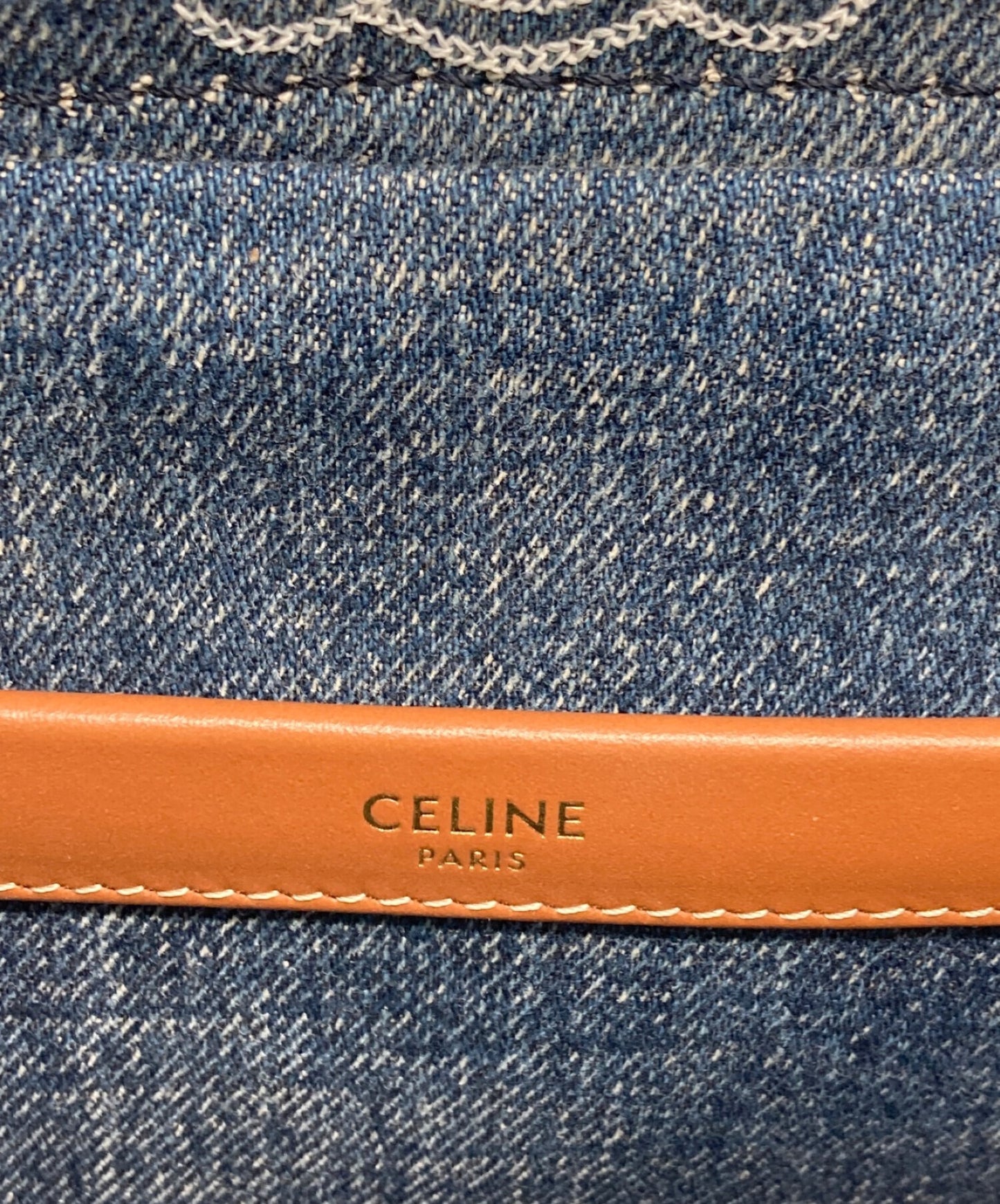 [Pre-owned] CELINE SMALL CABAS TICE 199162FED