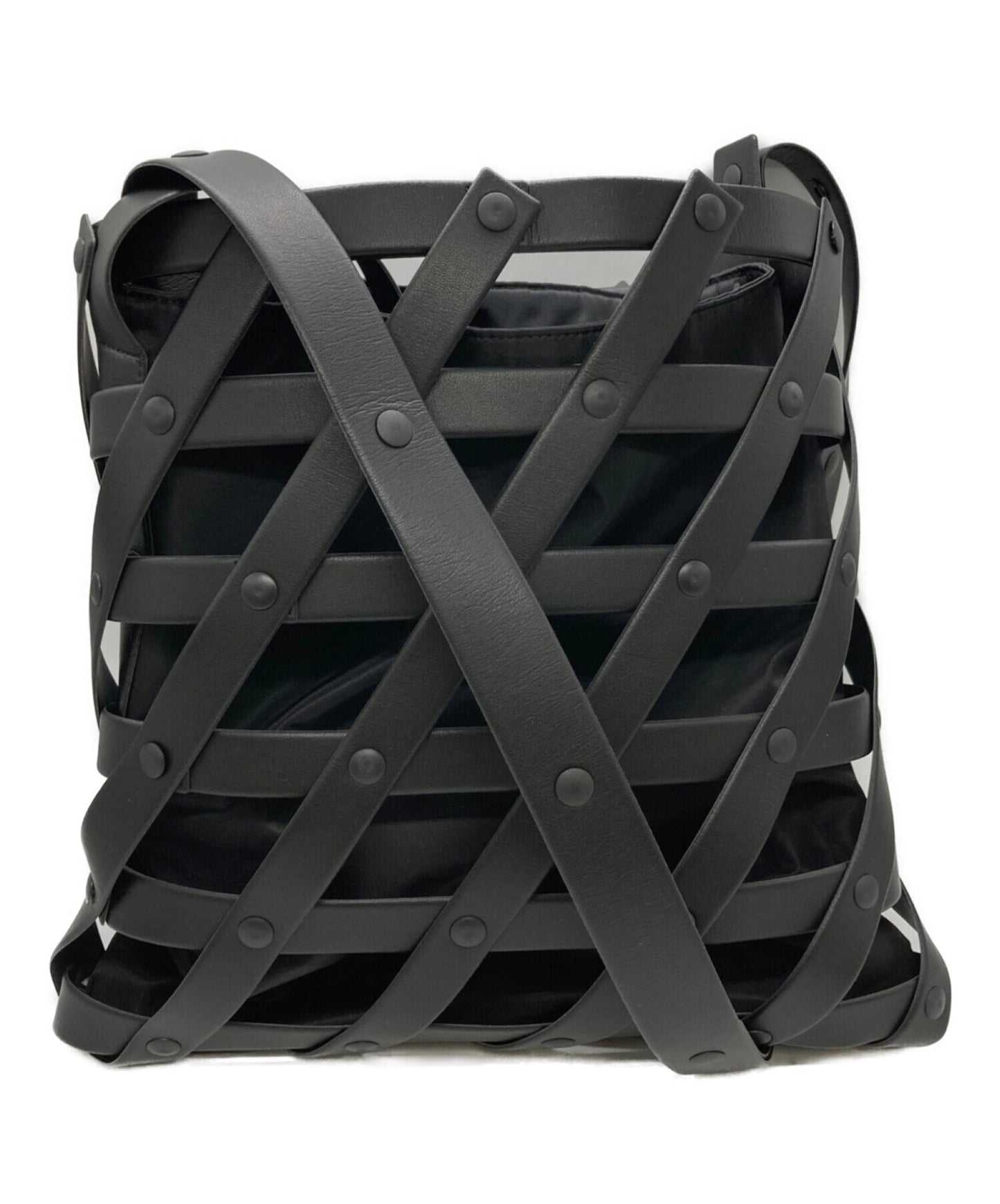 [Pre-owned] ISSEY MIYAKE Spiral Grid Bag IM33AG542