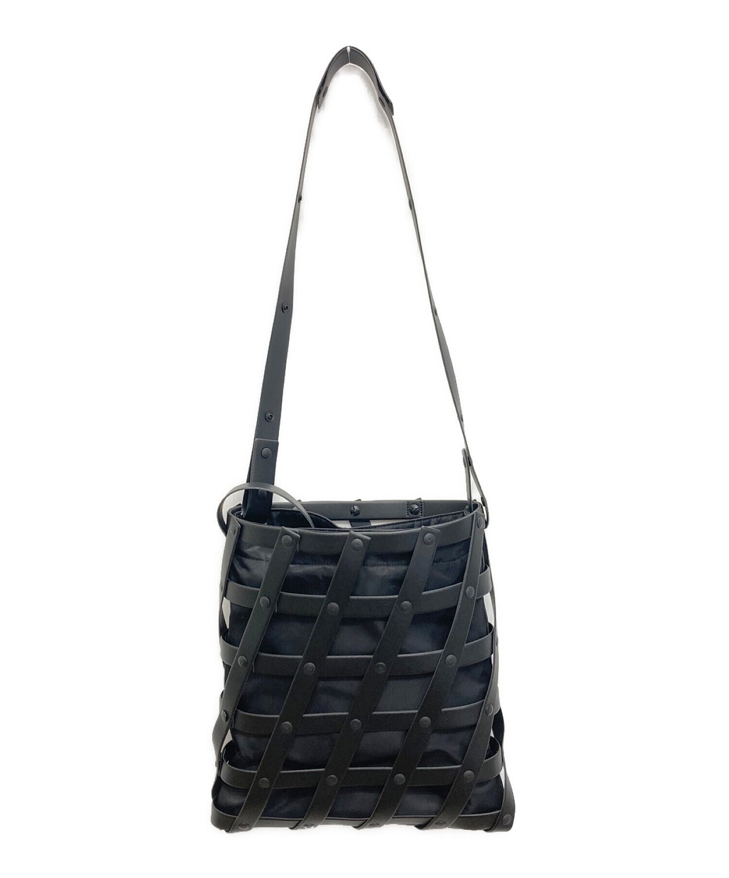 [Pre-owned] ISSEY MIYAKE Spiral Grid Bag IM33AG542