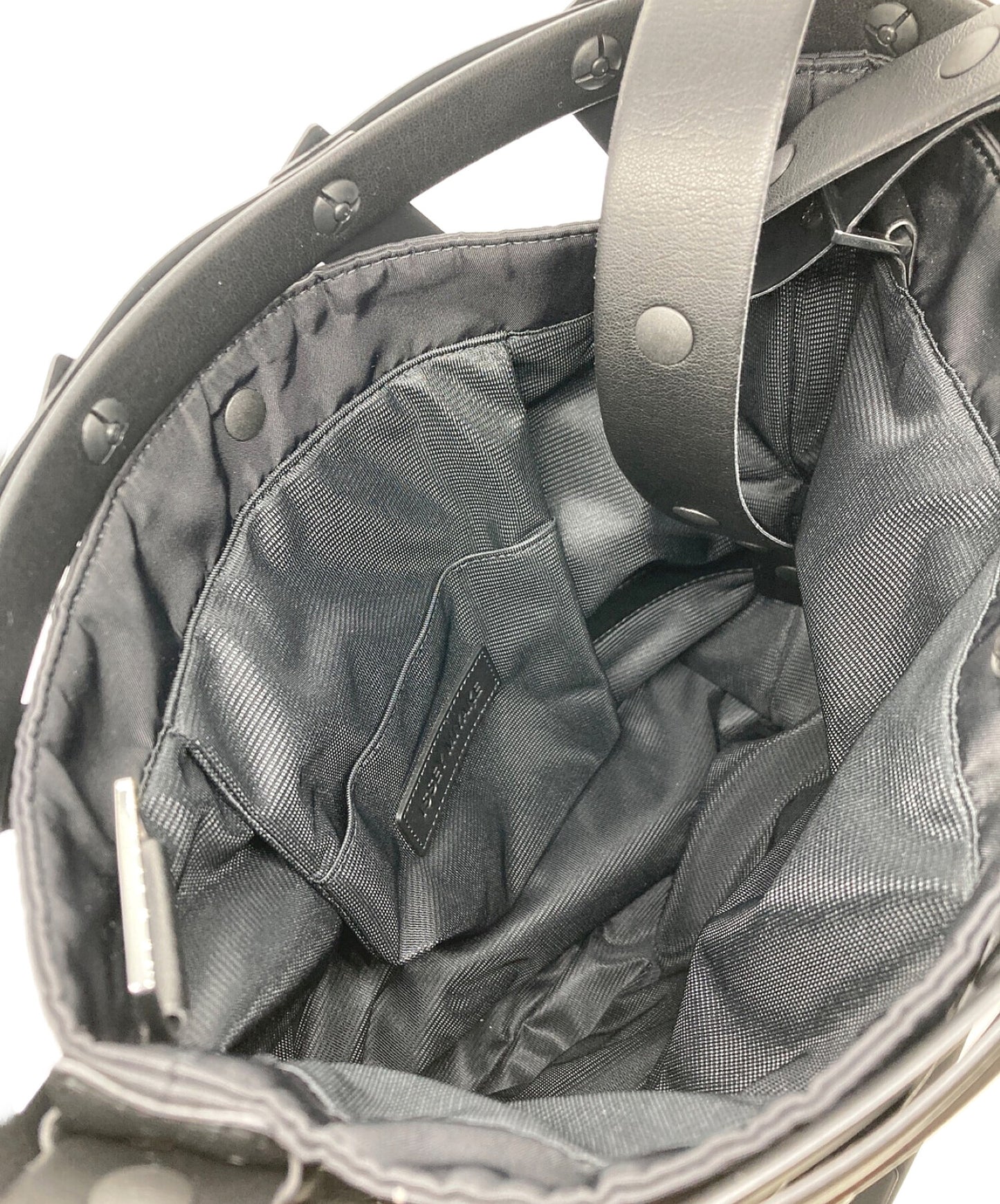 [Pre-owned] ISSEY MIYAKE Spiral Grid Bag IM33AG542