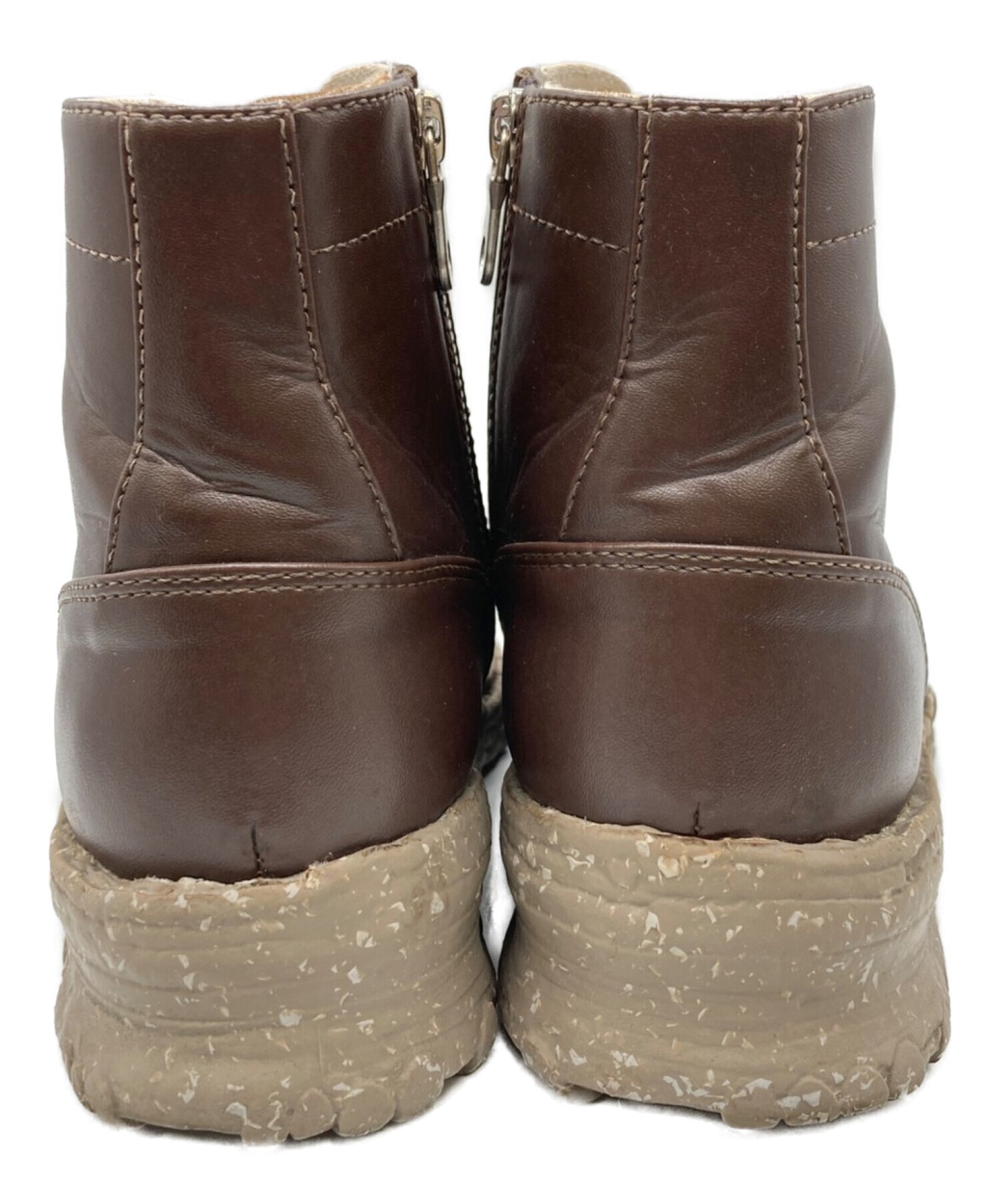 [Pre-owned] MIHARA YASUHIRO Vintage-like Sole Synthetic Leather Boots S10FW701