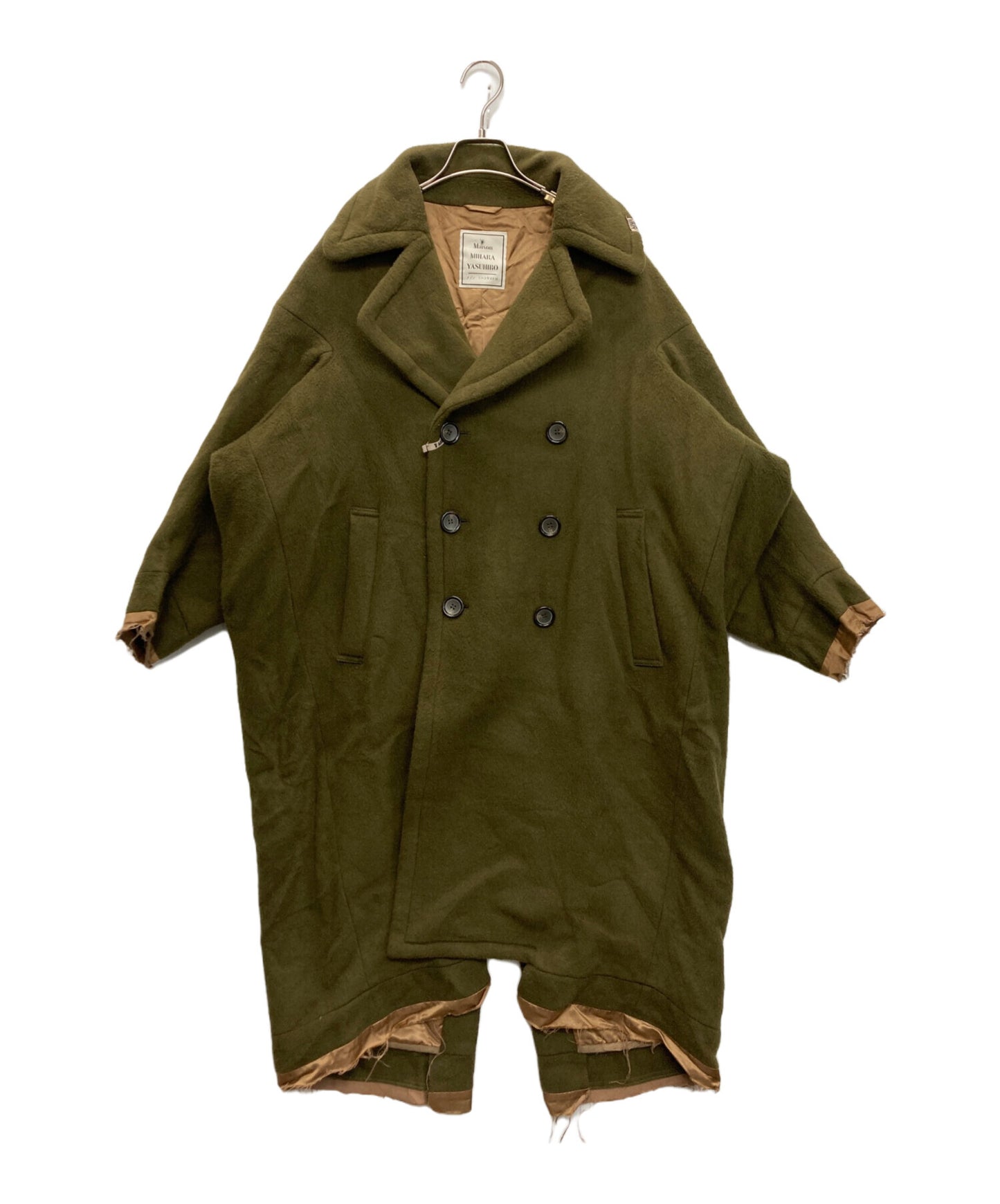 [Pre-owned] Maison MIHARA YASUHIRO Wool Long Coat B09CT021