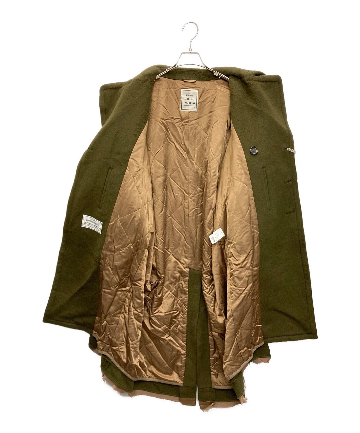 [Pre-owned] Maison MIHARA YASUHIRO Wool Long Coat B09CT021