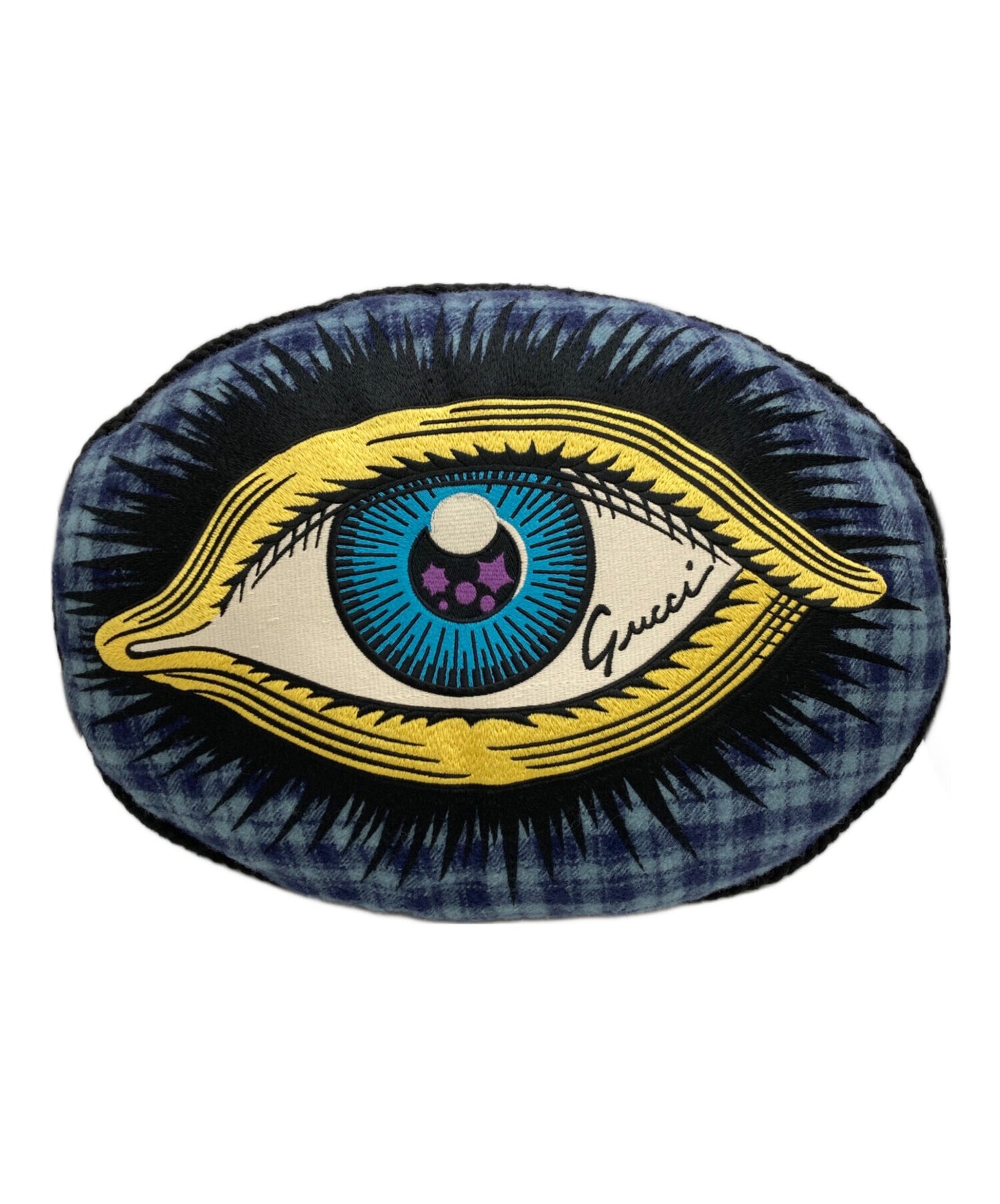 [Pre-owned] GUCCI Star Eye Decorative Cushion 696789