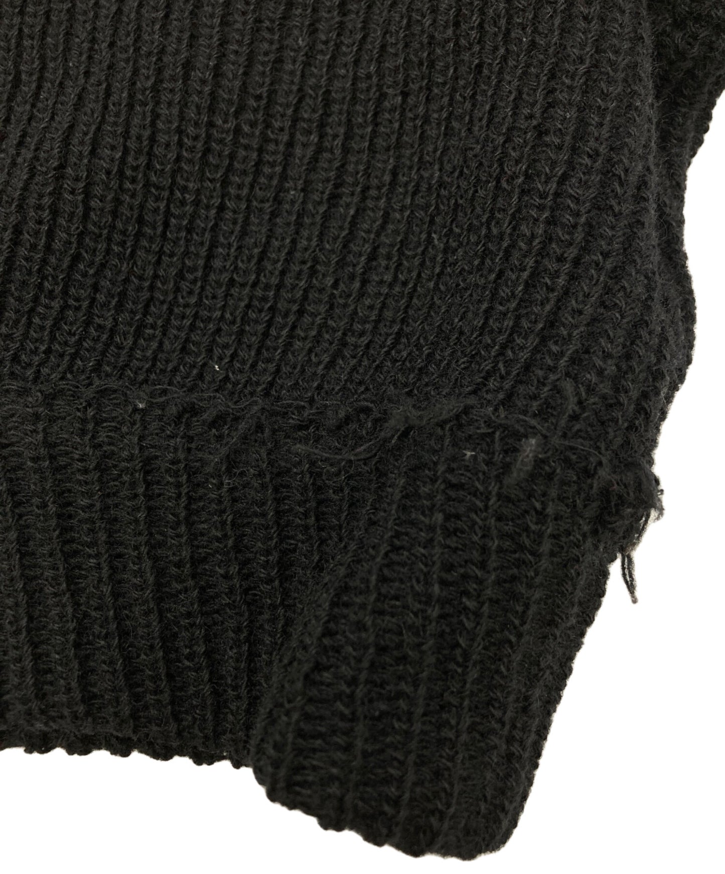 [Pre-owned] COMME des GARCONS inside-out cropped knit GN-B102