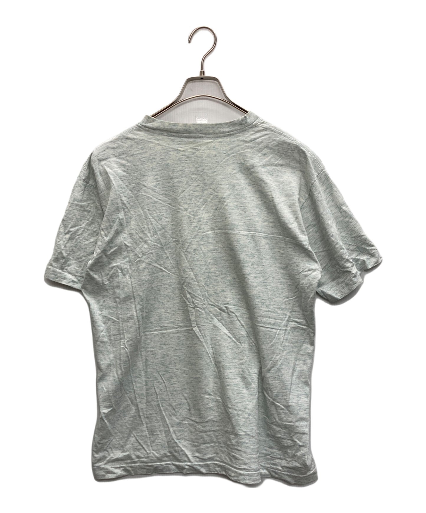 [Pre-owned] stussy 80's shadow man embroidered T-shirt