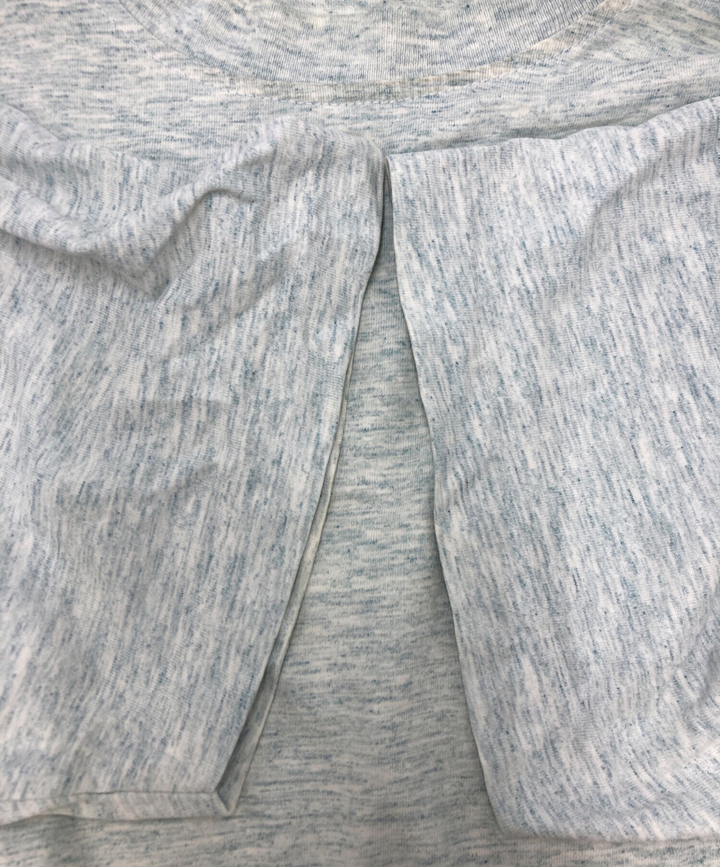 [Pre-owned] stussy 80's shadow man embroidered T-shirt