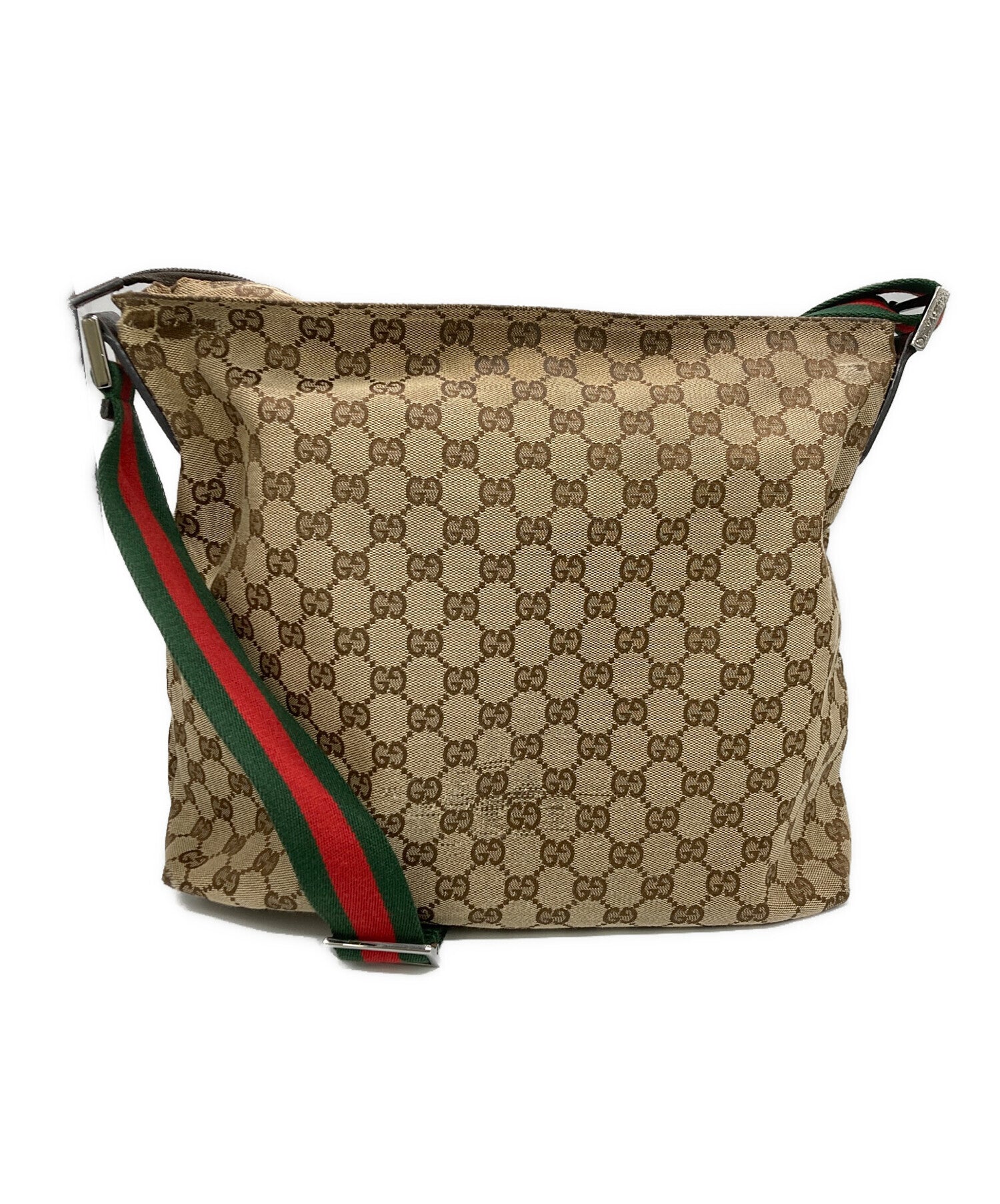 R90★ GUCCI　ショルダーバッグ　189751 GUCCI】グッチ GGキャンバス シェリーライン 189751 ショルダーバッグ