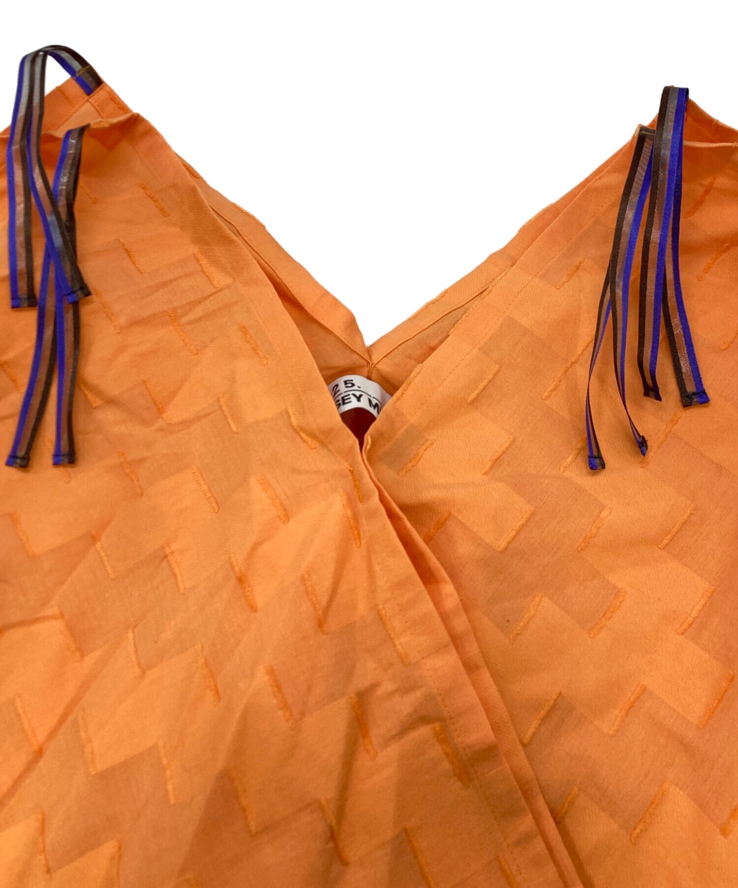 [Pre-owned] 132 5. ISSEY MIYAKE Jacquard poncho IL31FT345