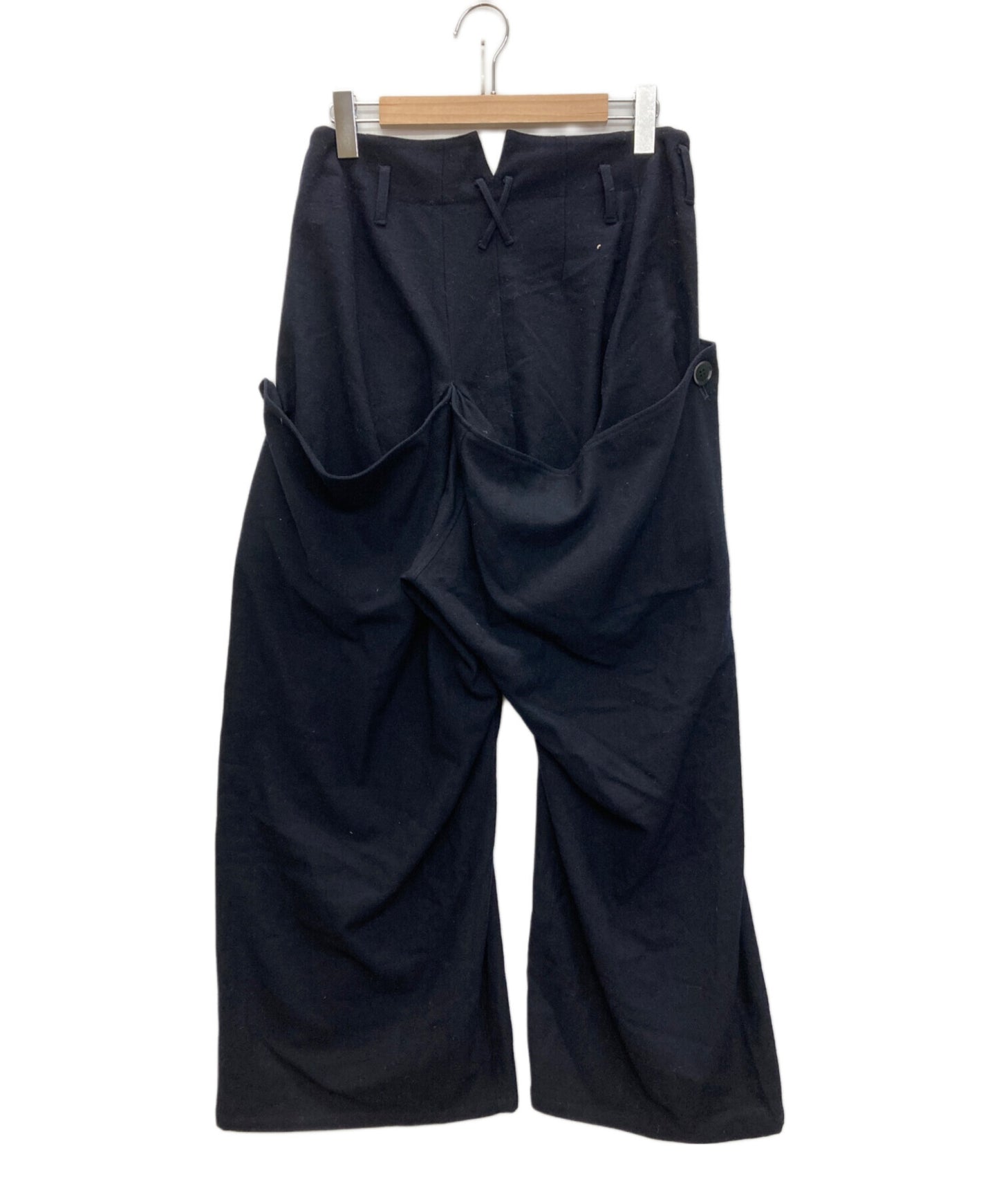 [Pre-owned] yohji yamamoto+noir High-rise wool wide pants ND-P13-101