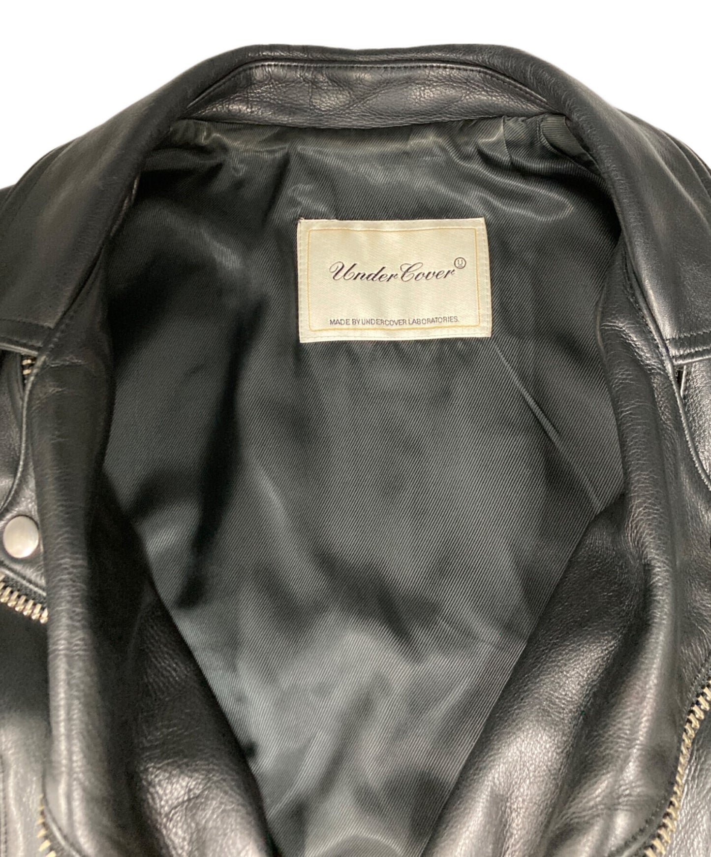 [Pre-owned] UNDERCOVER double riders jacket L8201