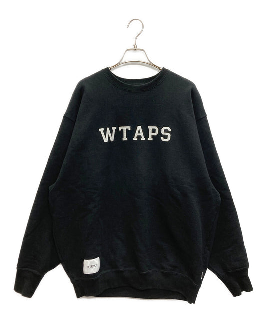 [Pre-owned] WTAPS COTTON COLLEGE ACADEMY SWEATER 241ATDT-CSM03