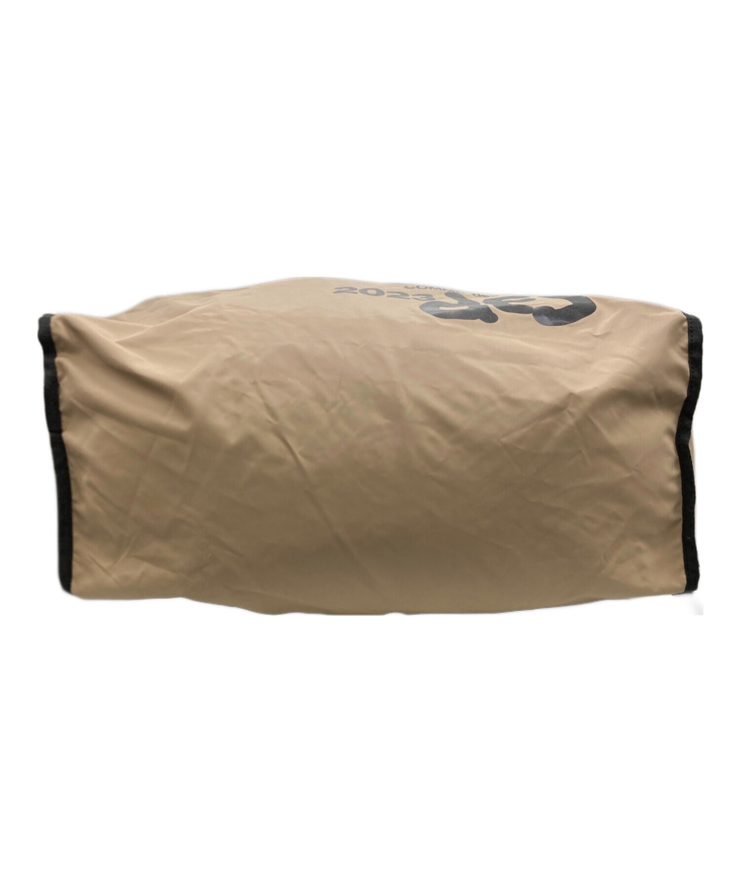 [Pre-owned] COMME des GARCONS Nylon Logo Message Print Shopping Tote Bag OL-K 202