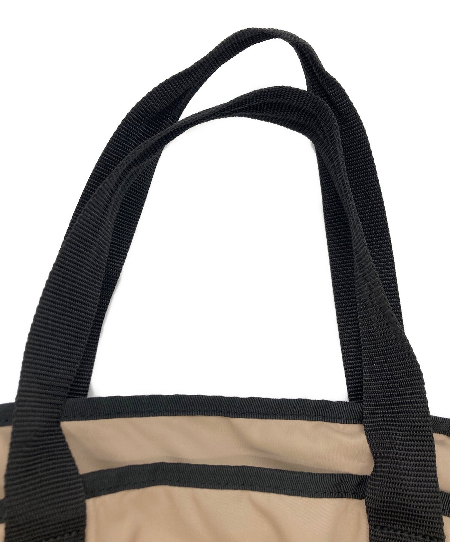 [Pre-owned] COMME des GARCONS Nylon Logo Message Print Shopping Tote Bag OL-K 202