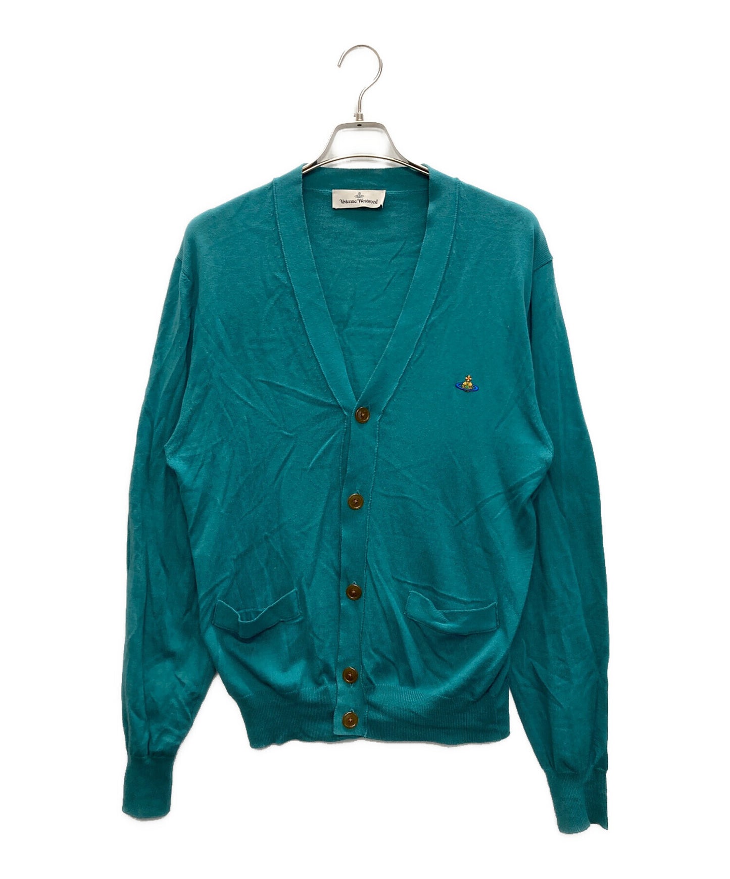 [Pre-owned] Vivienne Westwood Signature Embroidered Logo Cardigan 2701000I-Y000T