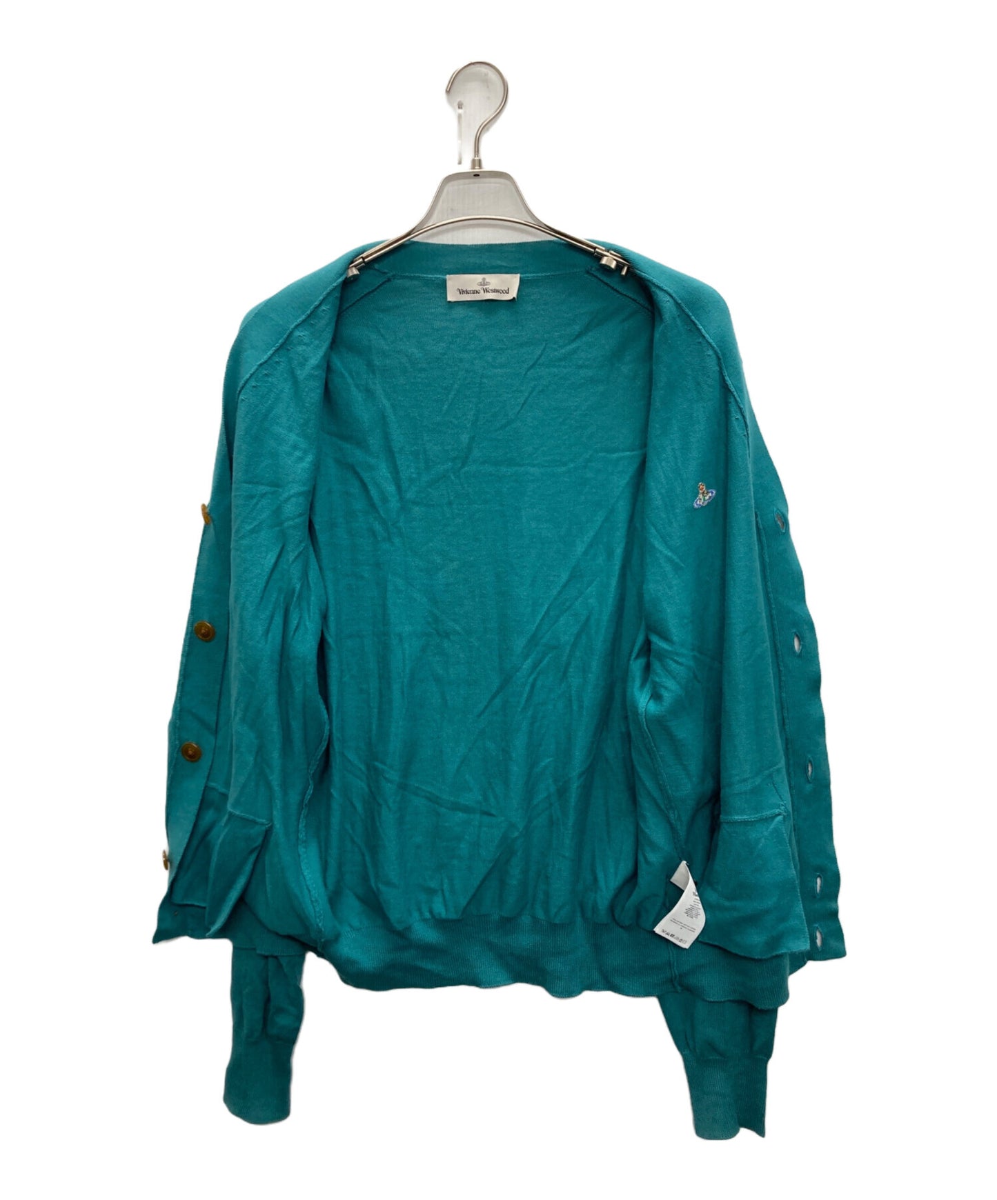 [Pre-owned] Vivienne Westwood Signature Embroidered Logo Cardigan 2701000I-Y000T