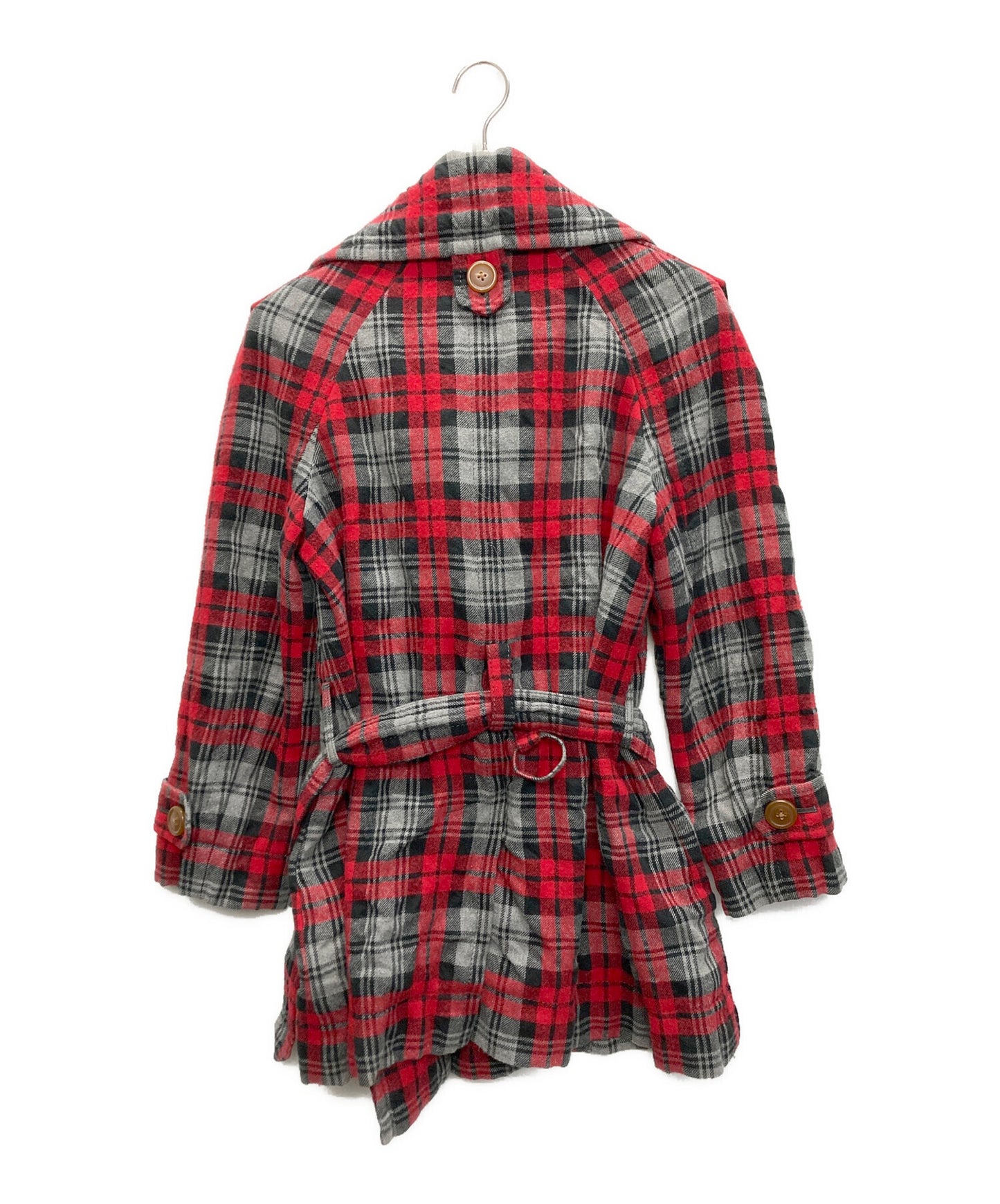 [Pre-owned] Vivienne Westwood RED LABEL checkcoat 357-01-65008
