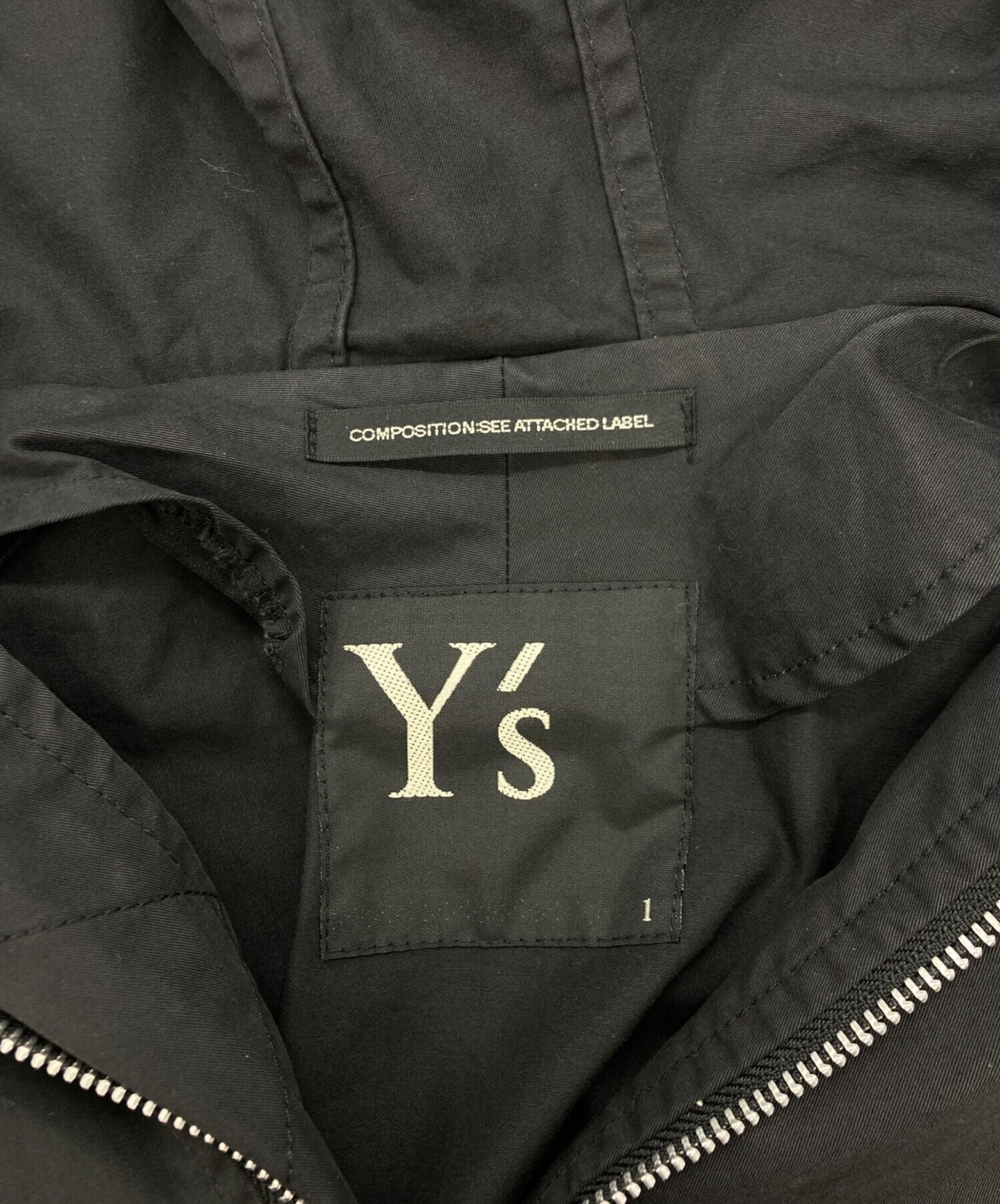 [Pre-owned] Y's hooded mod coat YY-C80-002