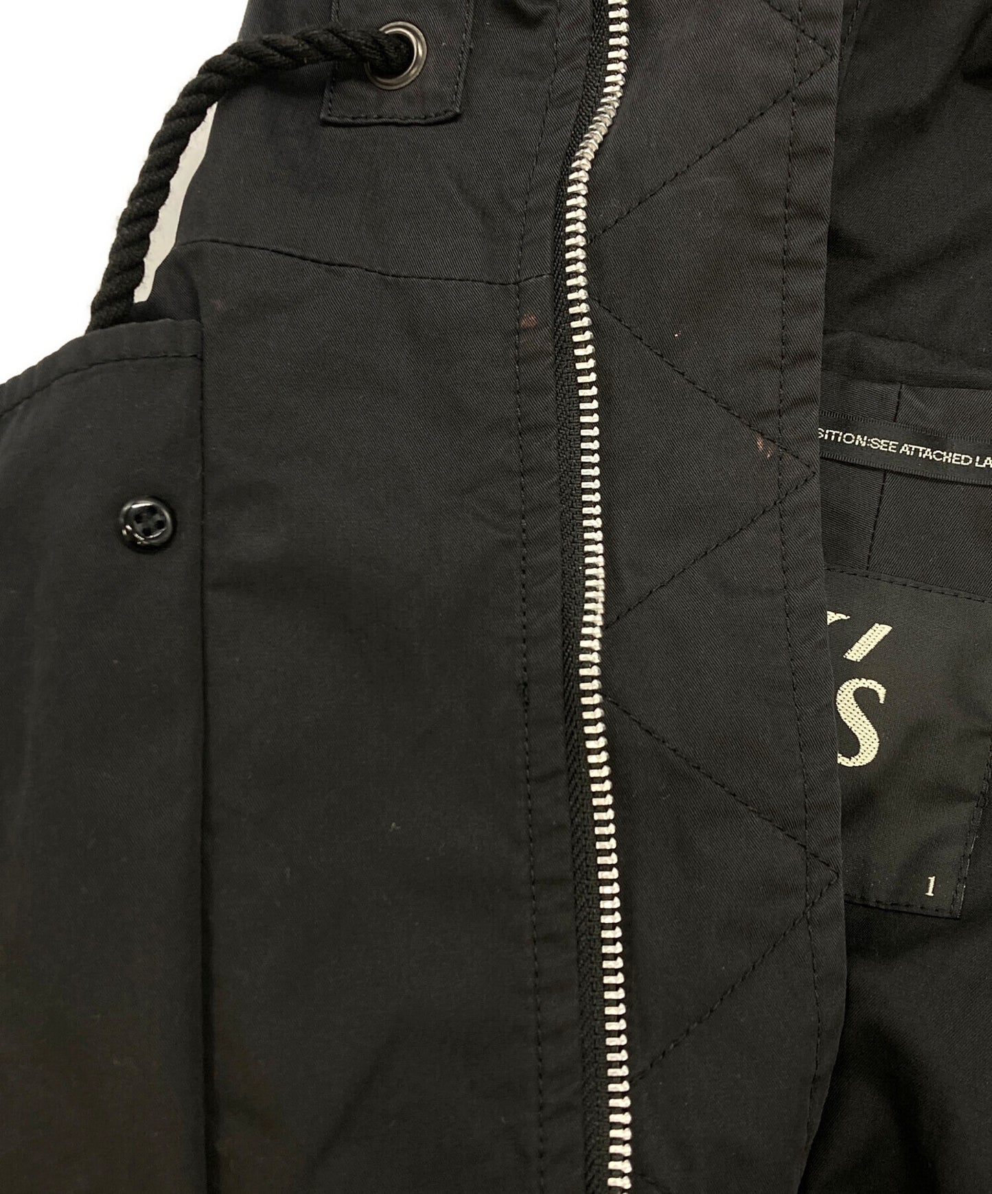 [Pre-owned] Y's hooded mod coat YY-C80-002