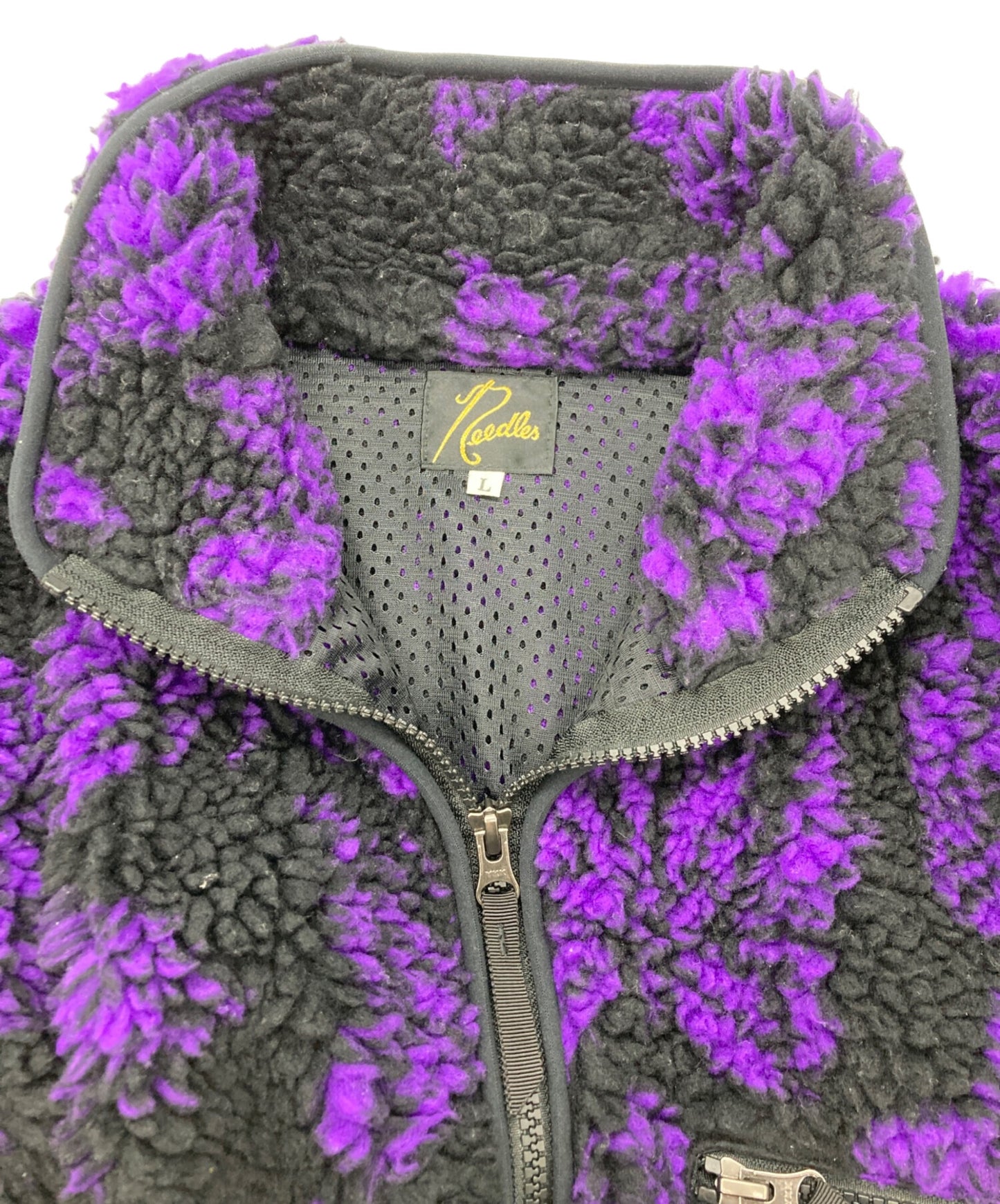 [Pre-owned] Needles Boa Fleece Jacket LQ373