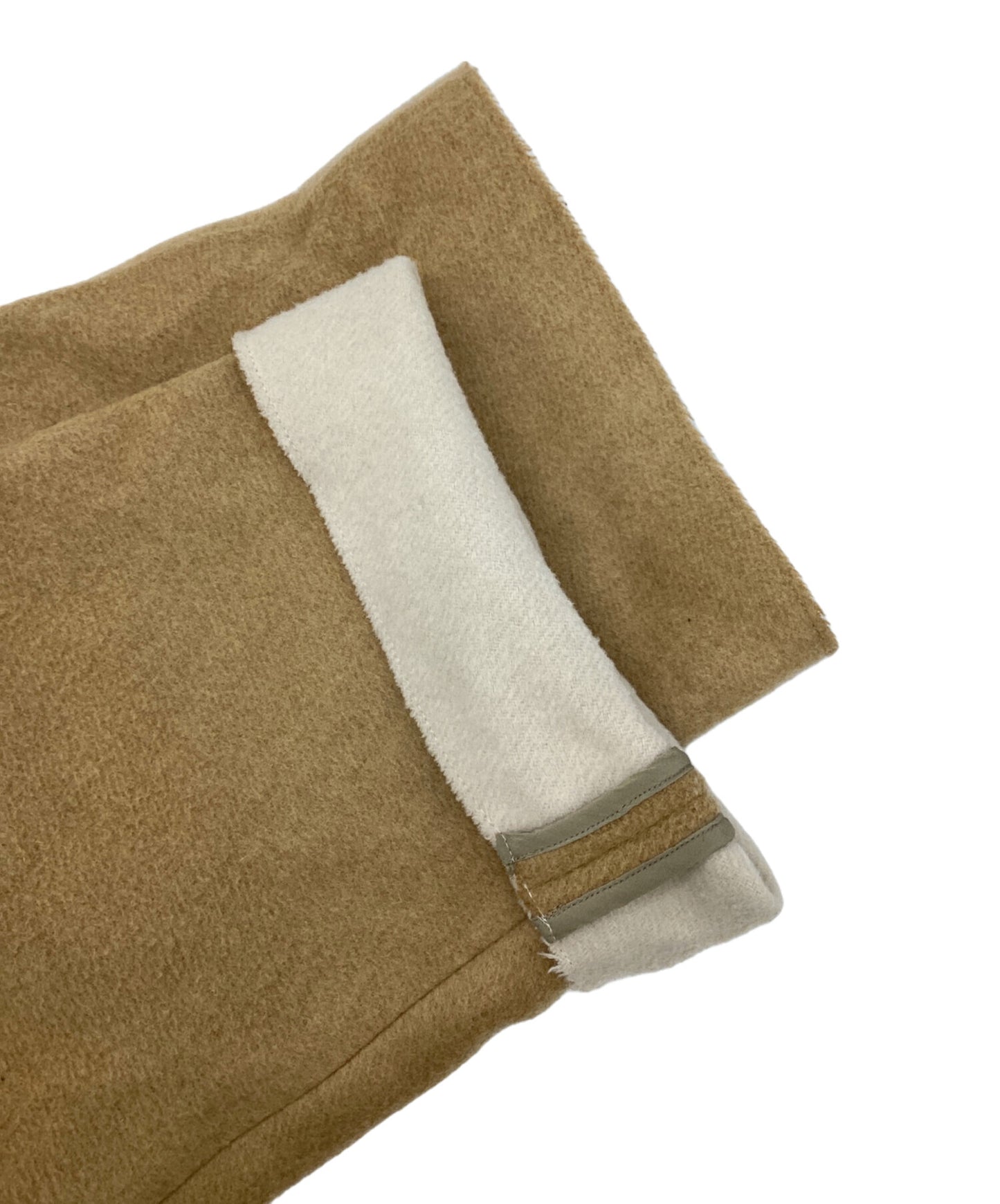 [Pre-owned] UNDERCOVER Lamb Wool River Notched Collar BIG Double Coat UCZ1311-2