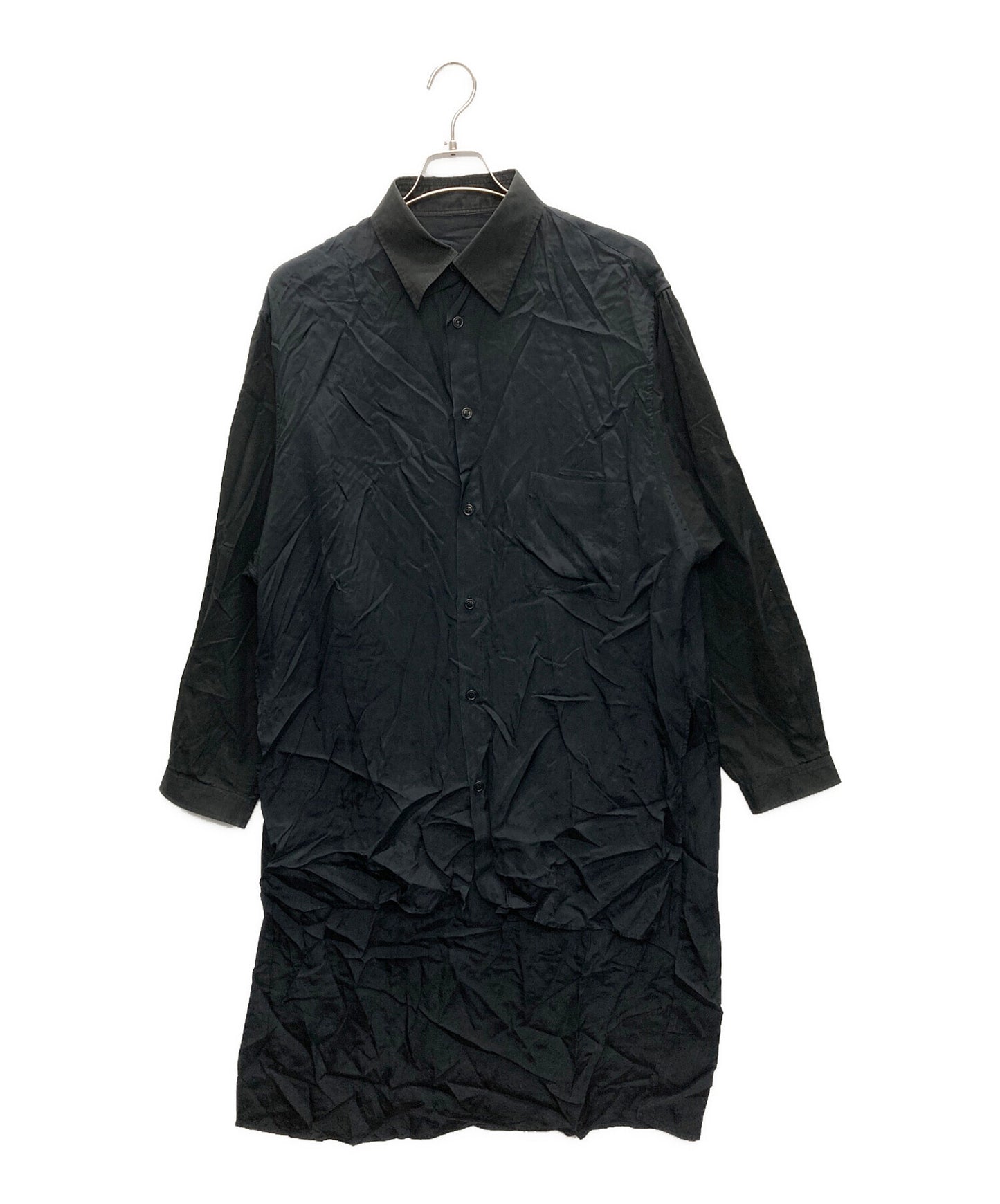 [Pre-owned] Yohji Yamamoto pour homme Cupra-Switched Staff Shirt HW-B08-212